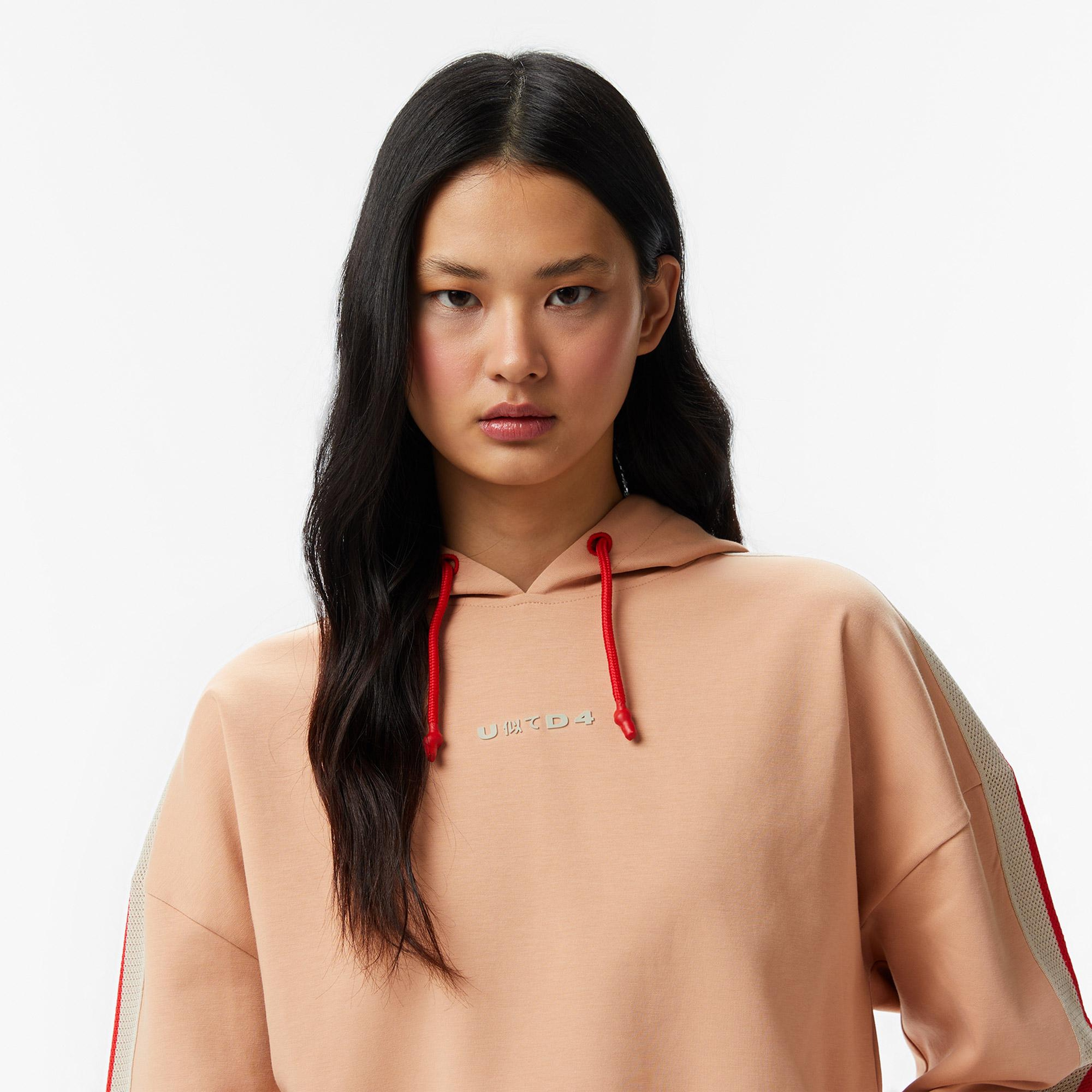 UNITED4 Regular Fit Kadın Pembe Sweatshirt