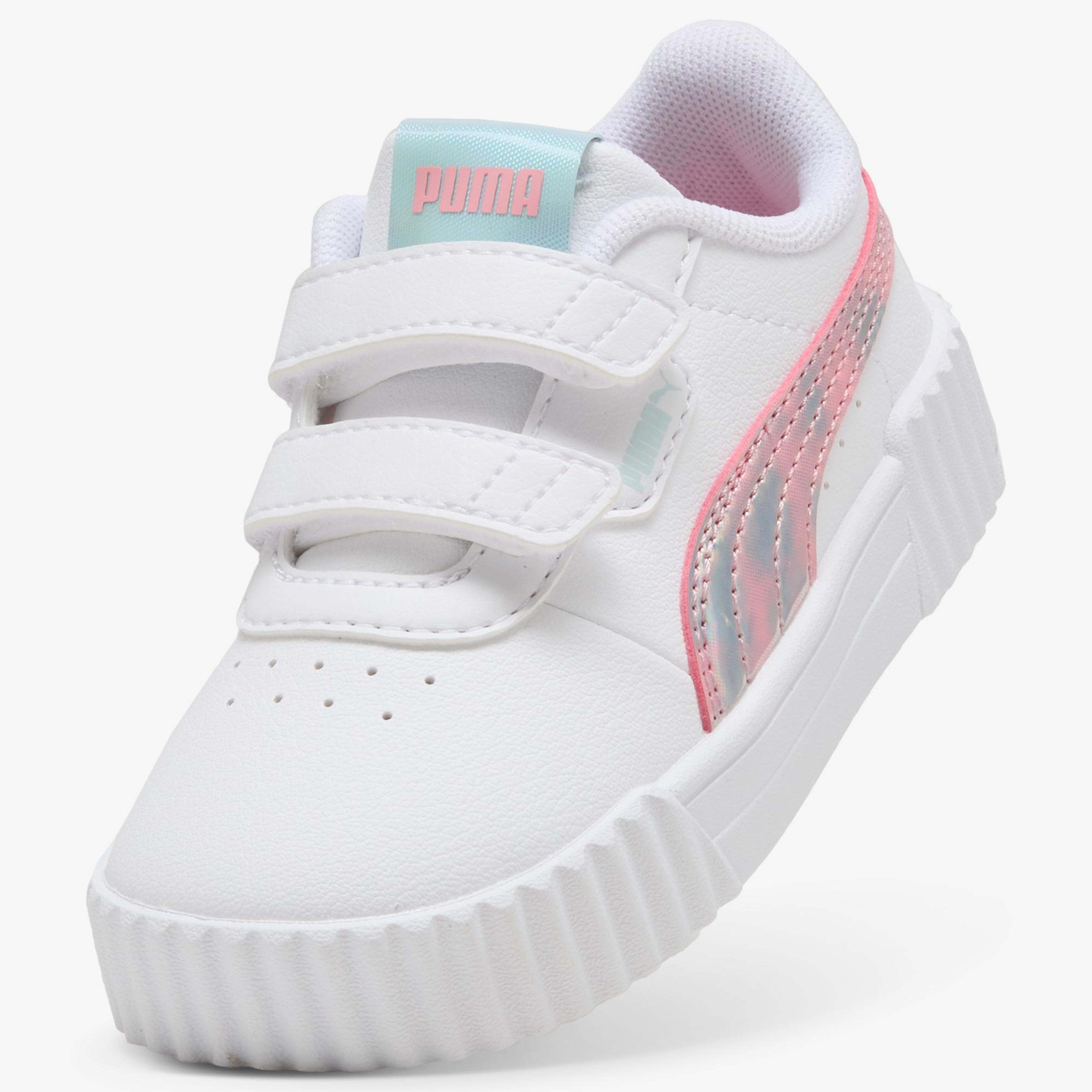 Puma Carina 3.0 Space Belle Bebek Pembe Beyaz Spor Ayakkabı