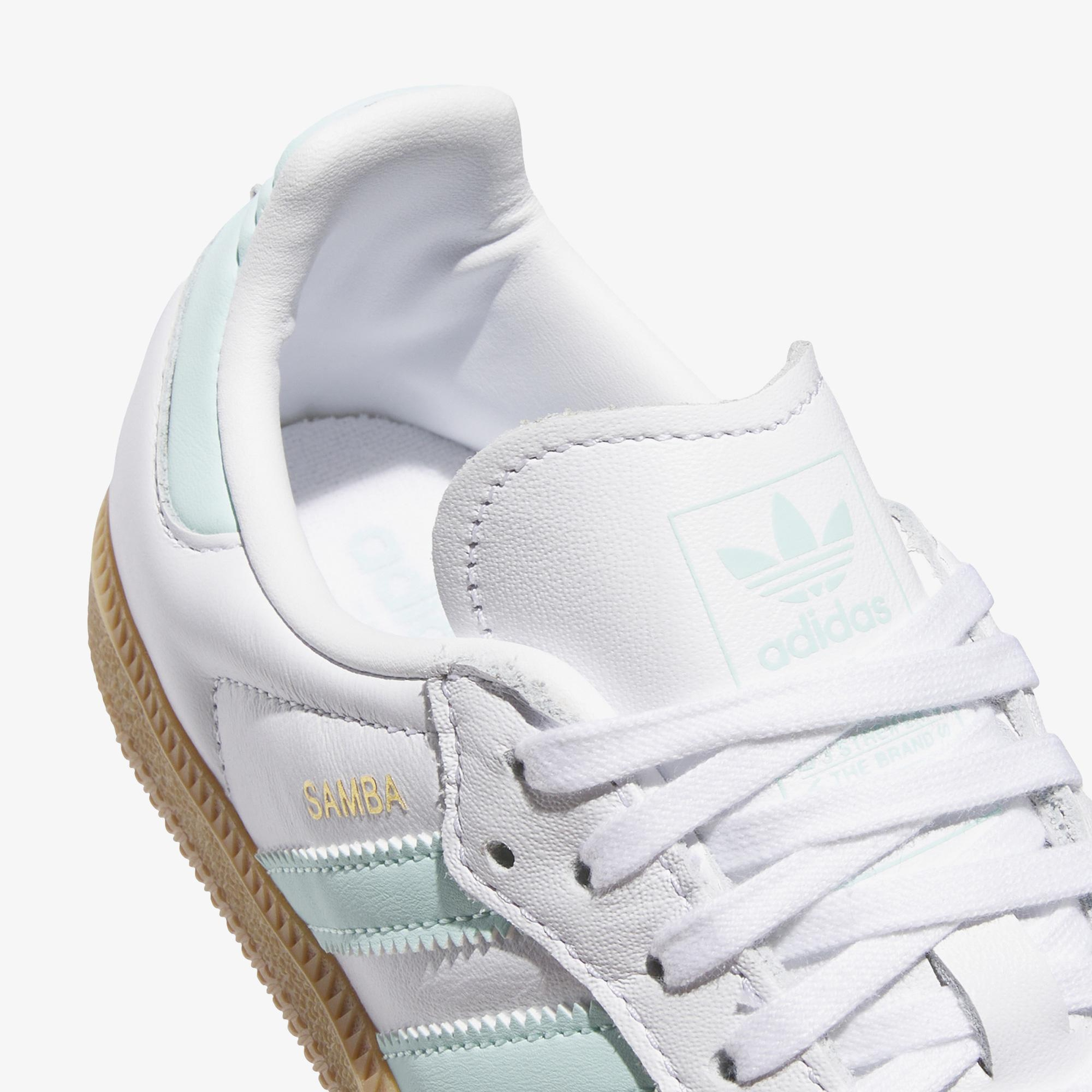 adidas Samba OG Çocuk Mavi Beyaz Spor Ayakkabı