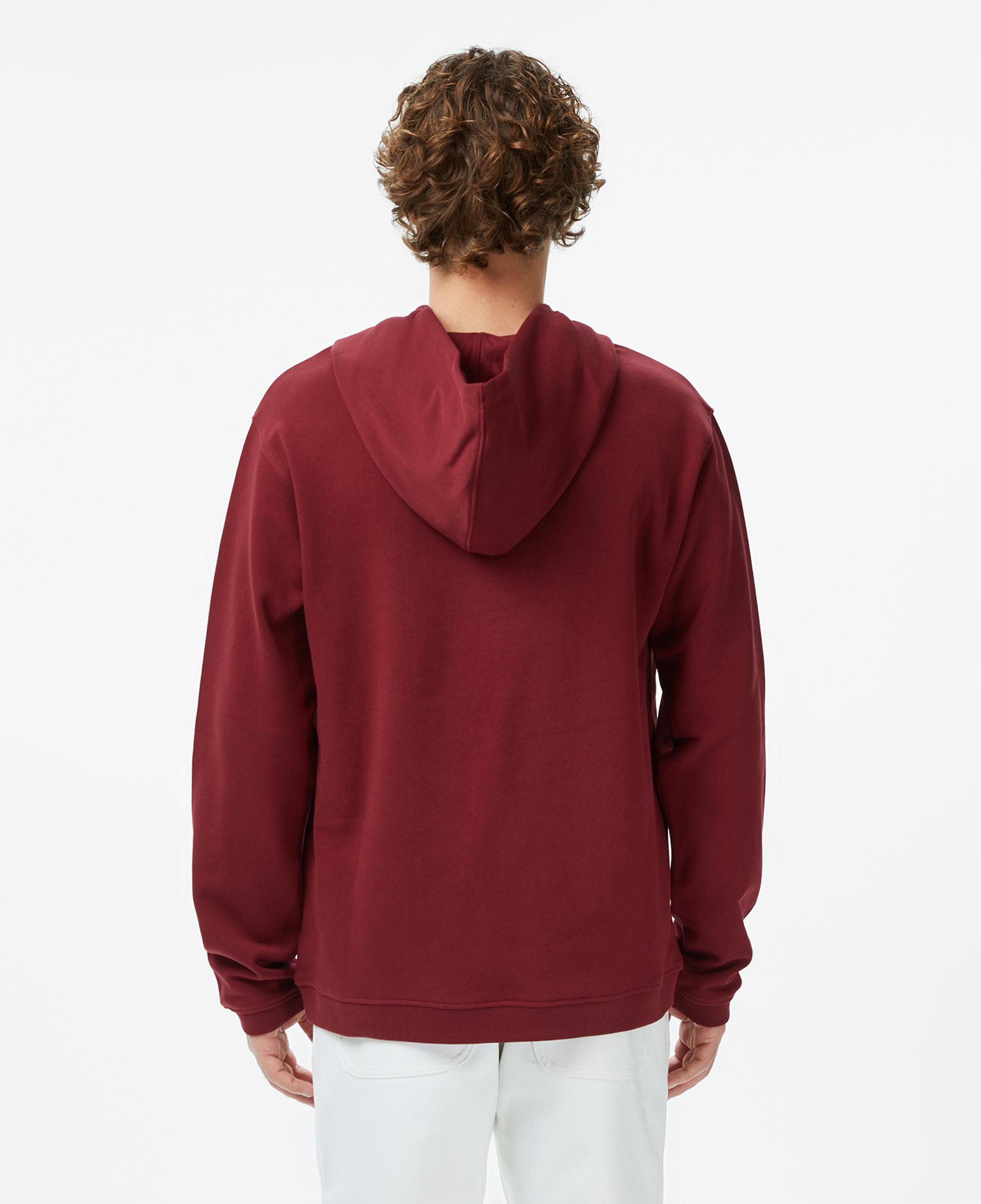 Les Benjamins Essentials 302 Erkek Bordo Sweatshirt