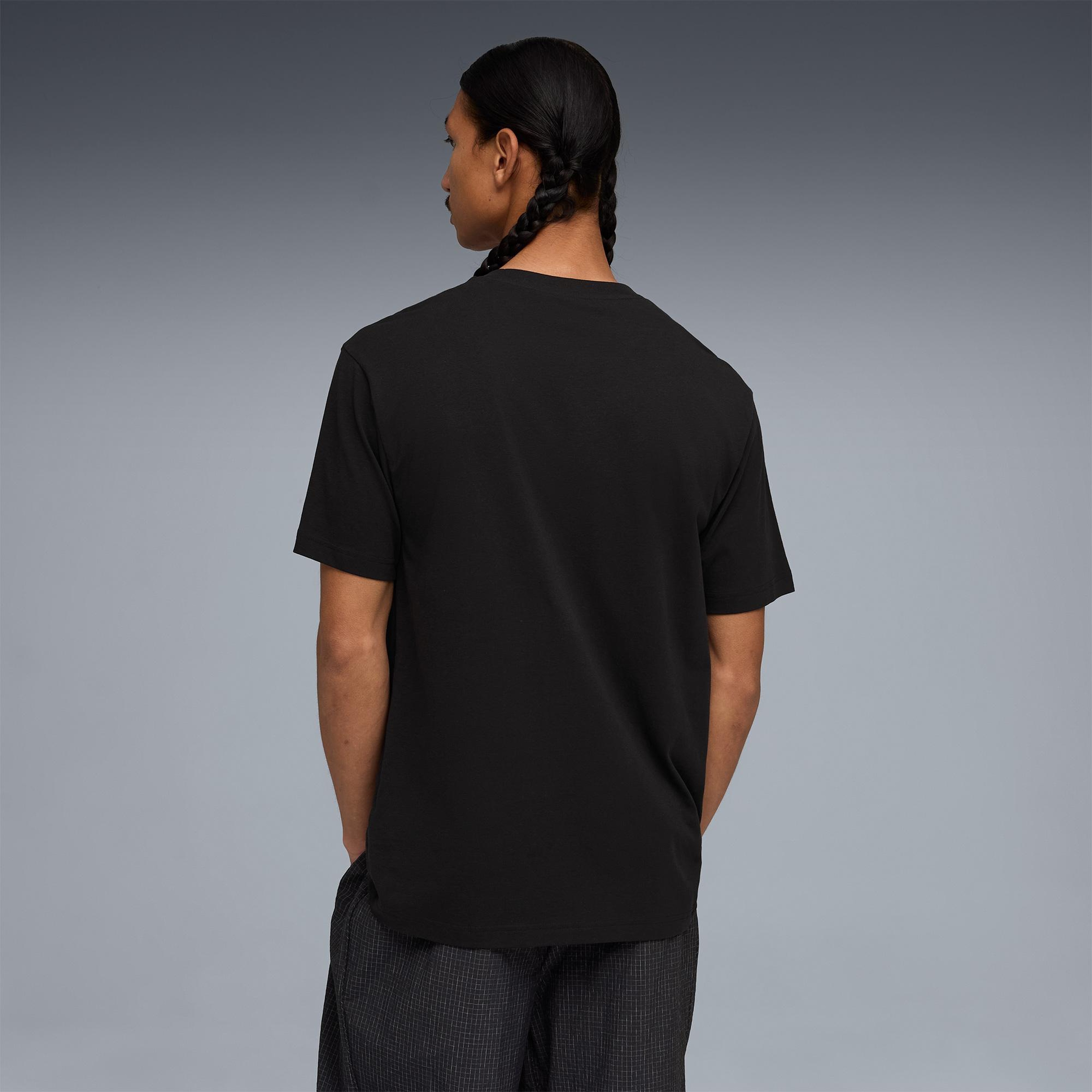 Puma Graphic  Erkek Siyah T-Shirt