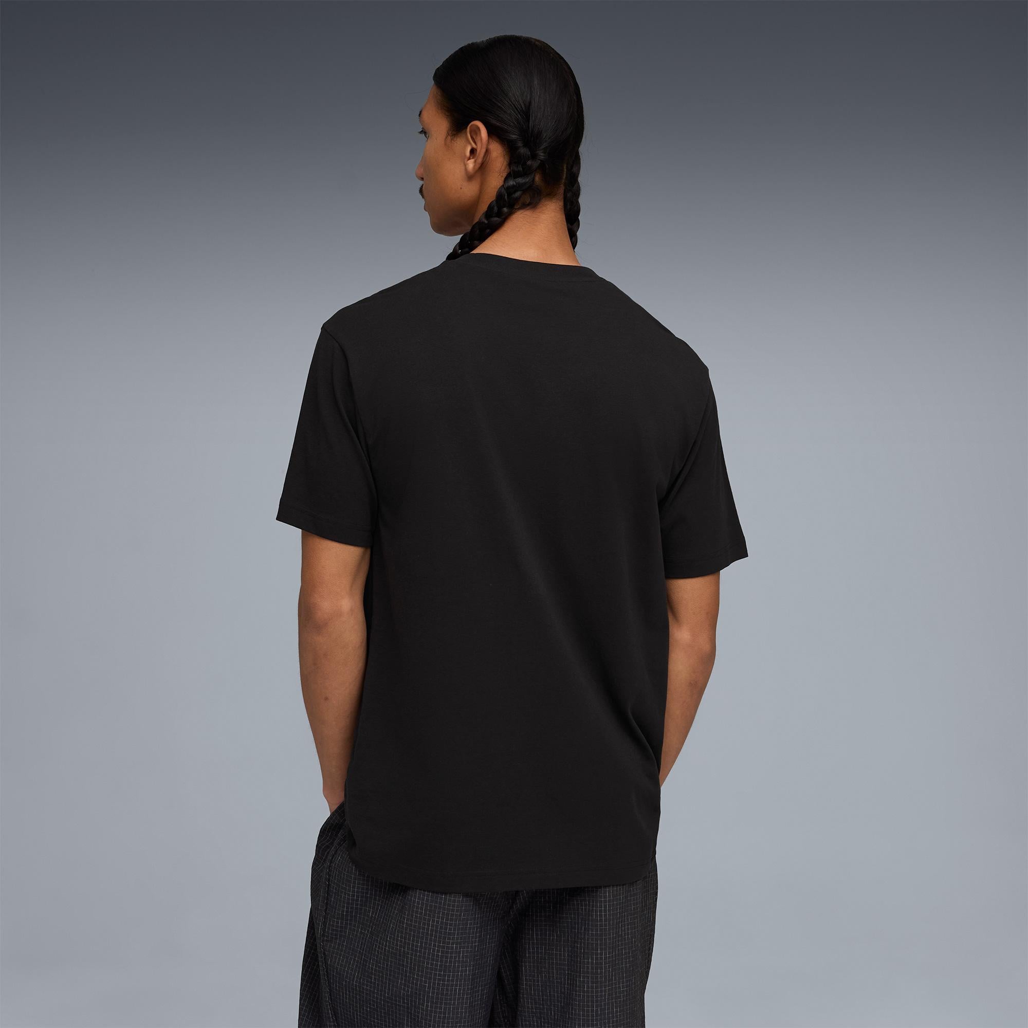 Puma Graphic  Erkek Siyah T-Shirt