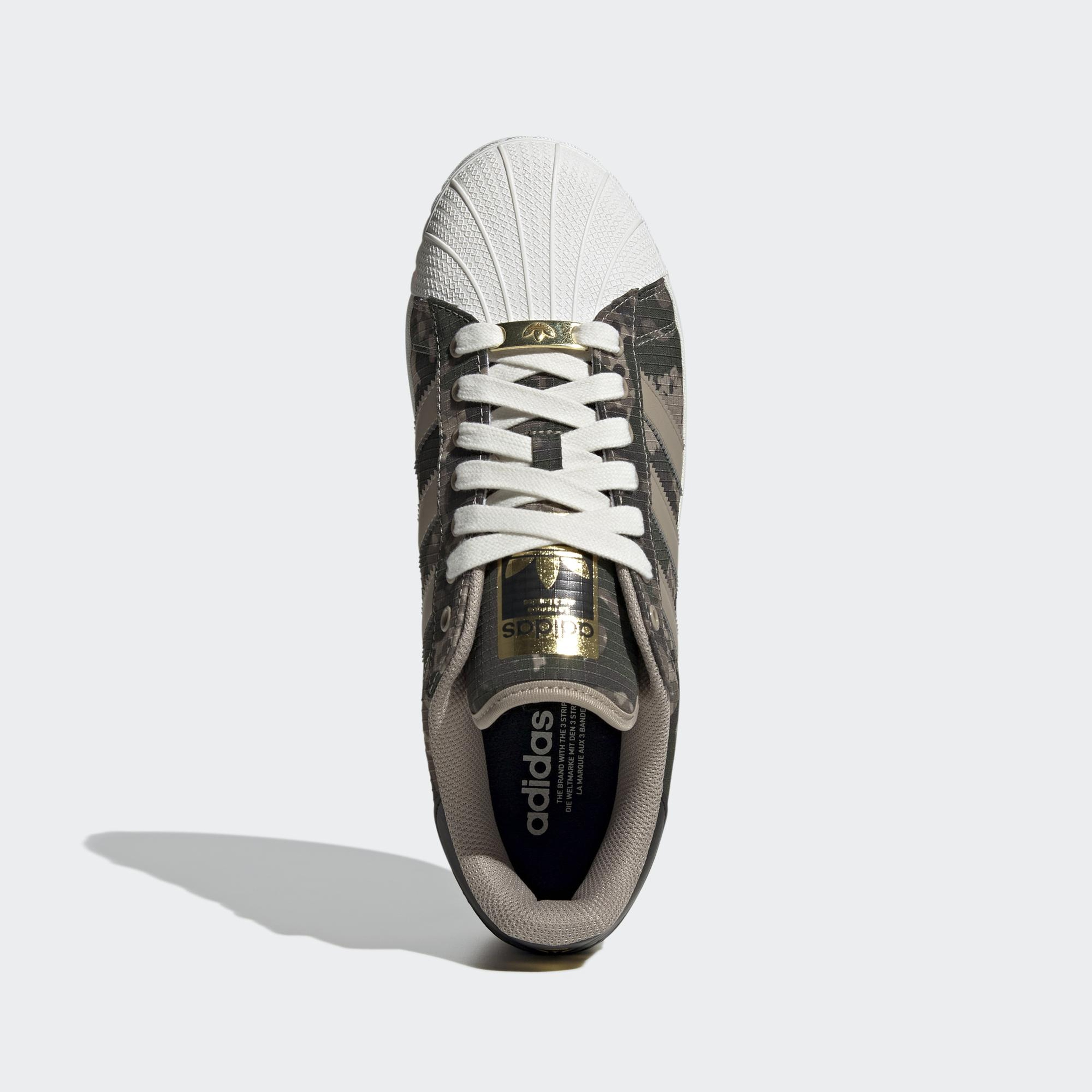 adidas Originals Superstar Xlg Erkek Haki/Beyaz Spor Ayakkabı