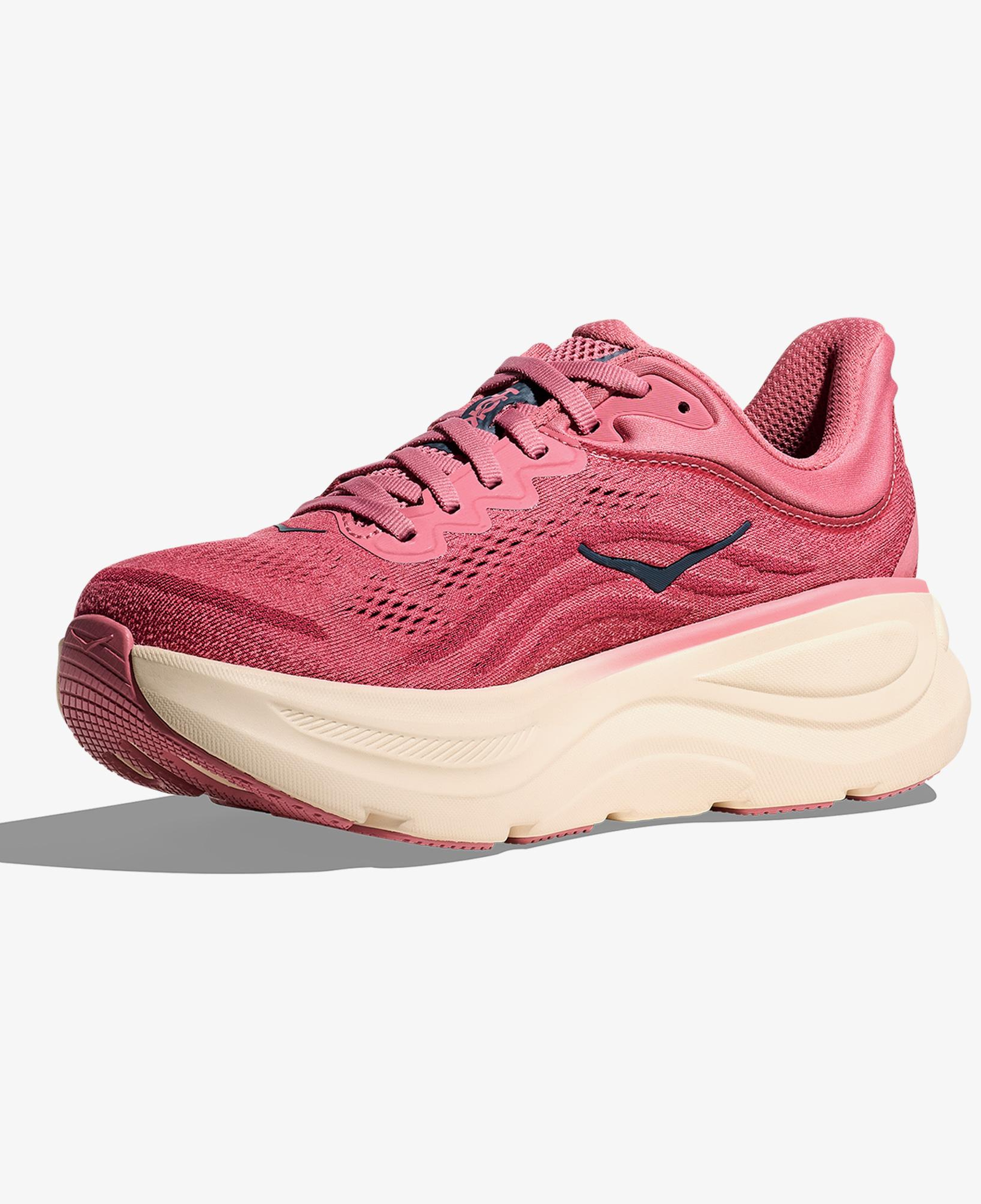 Hoka Bondi 9 Kadın Kırmızı Koşu Ayakkabısı