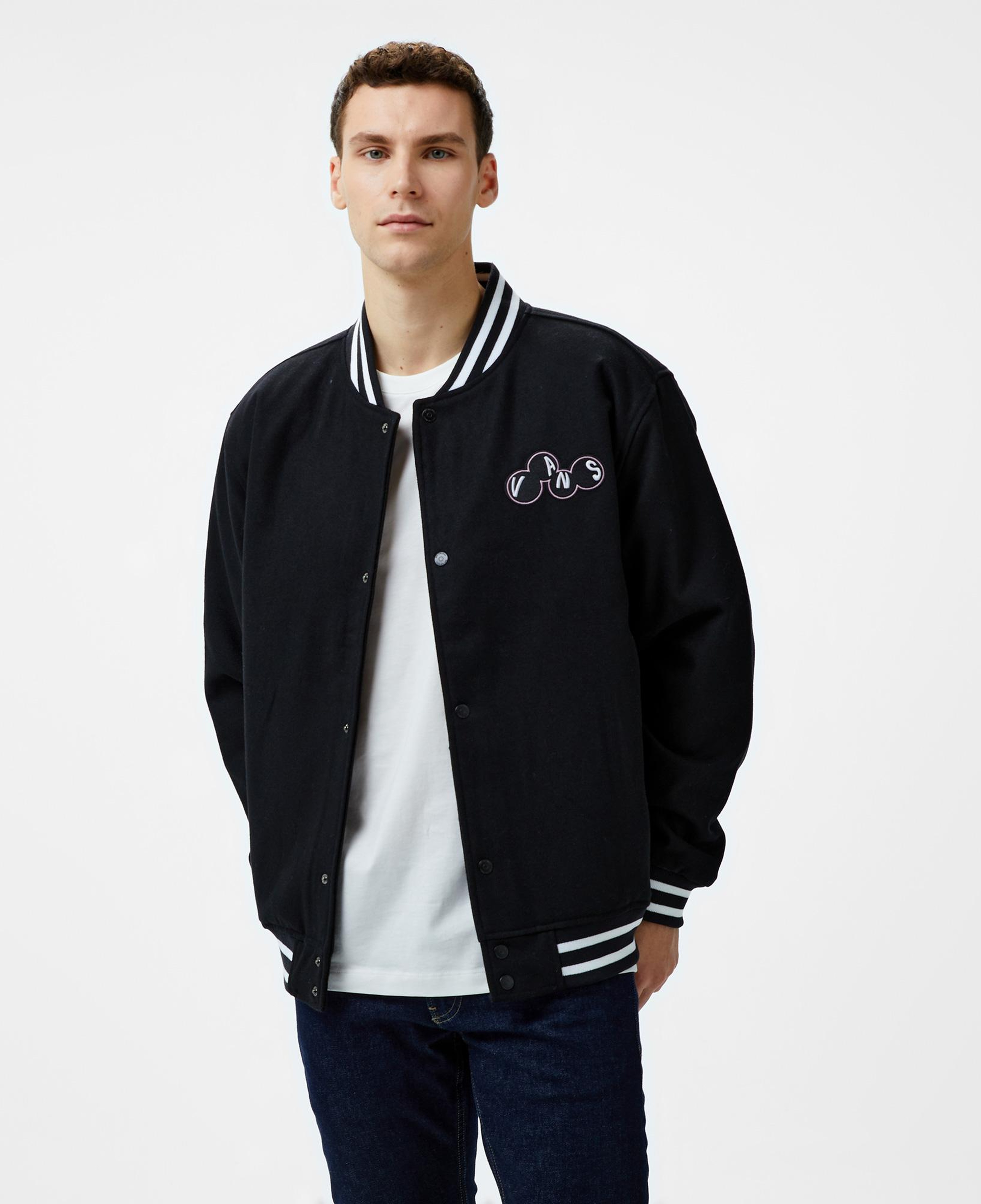 Vans Scuttle Baseball Erkek Siyah Ceket