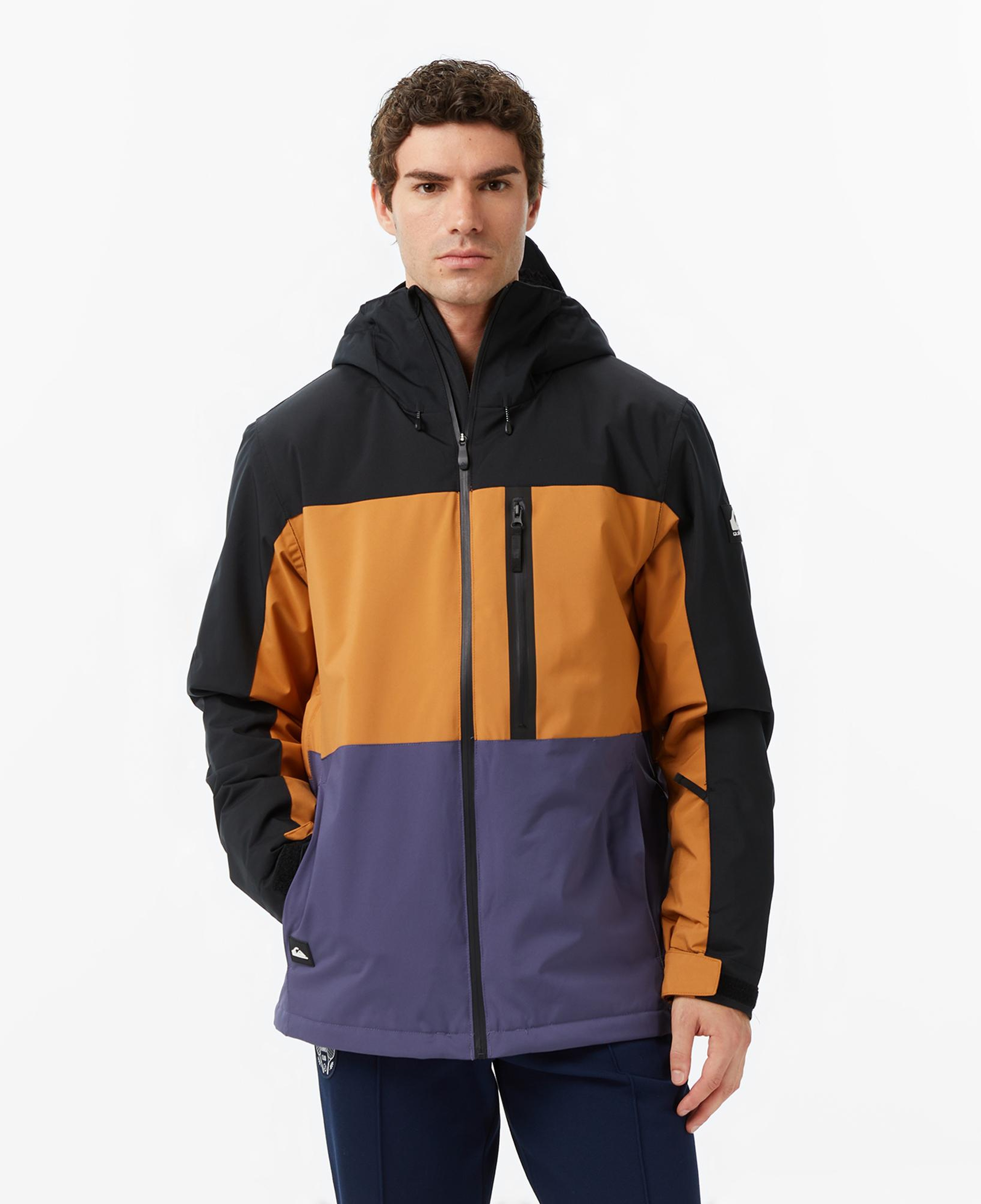 Quiksilver Sycamore Block 20K Erkek Renkli Kayak Montu