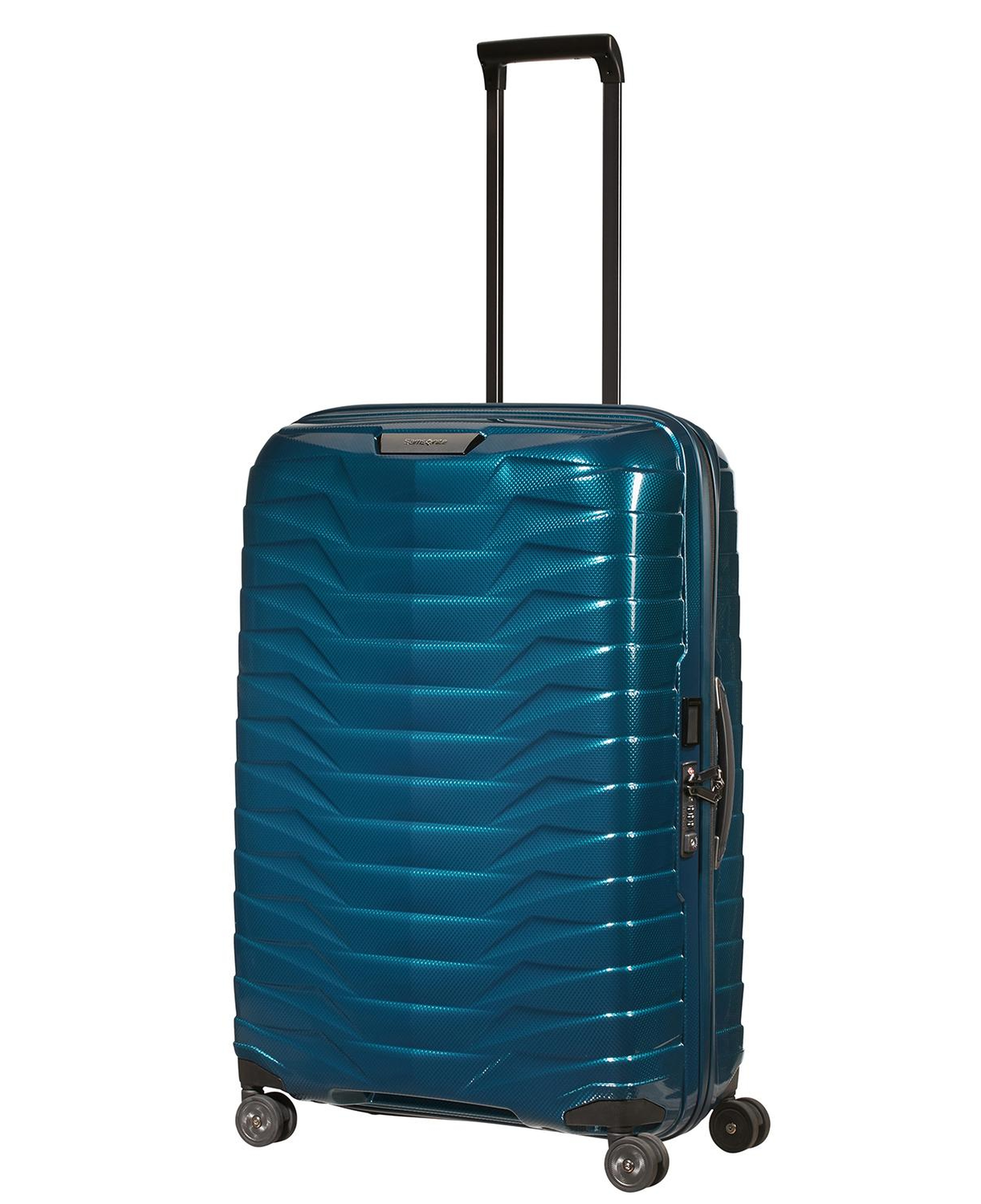 Samsonite Lacivert Proxis - Spinner 4 Tekerlekli Büyük Boy Valiz 75cm