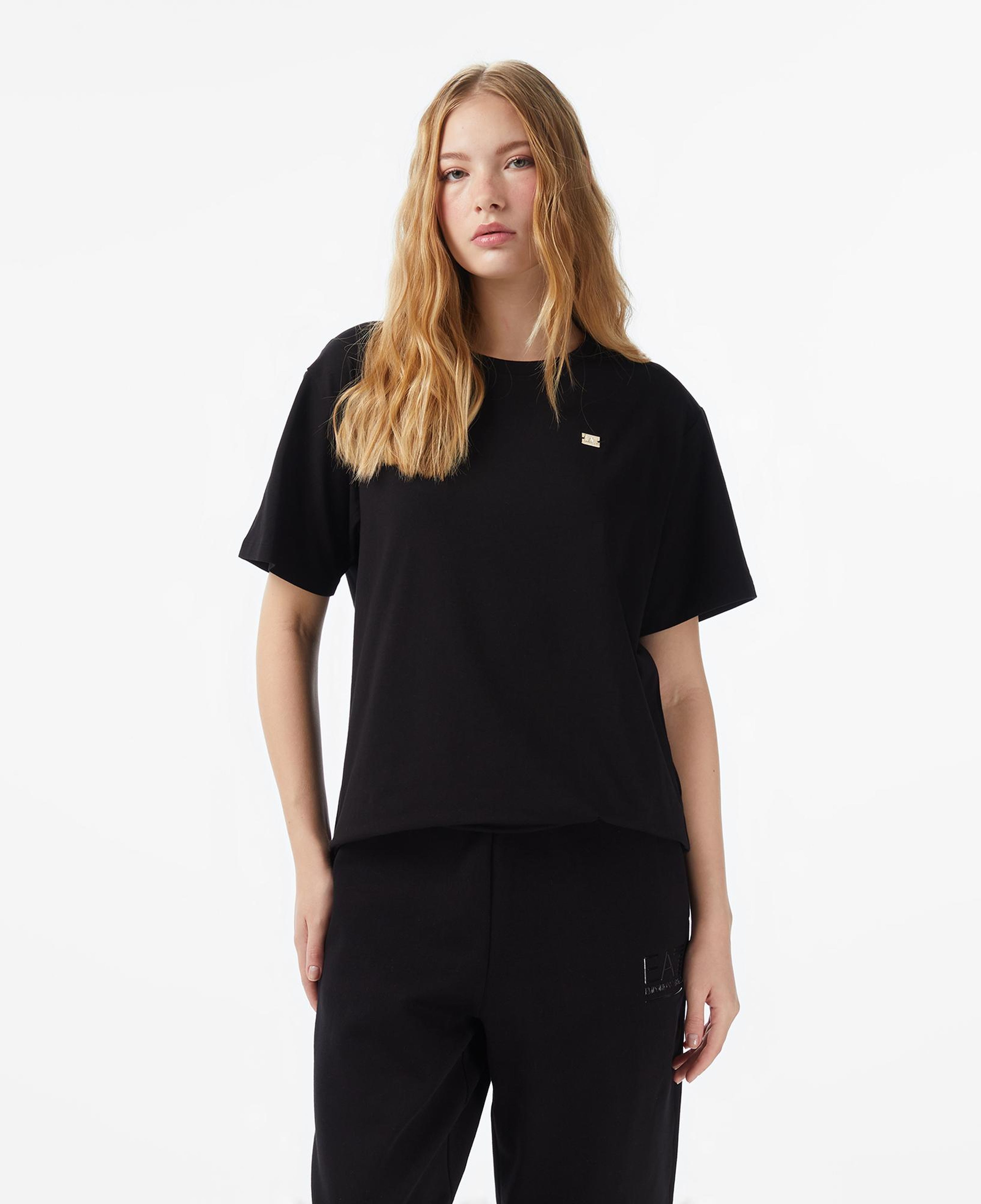 Emporio Armani Train Core Kadın Siyah T-Shirt