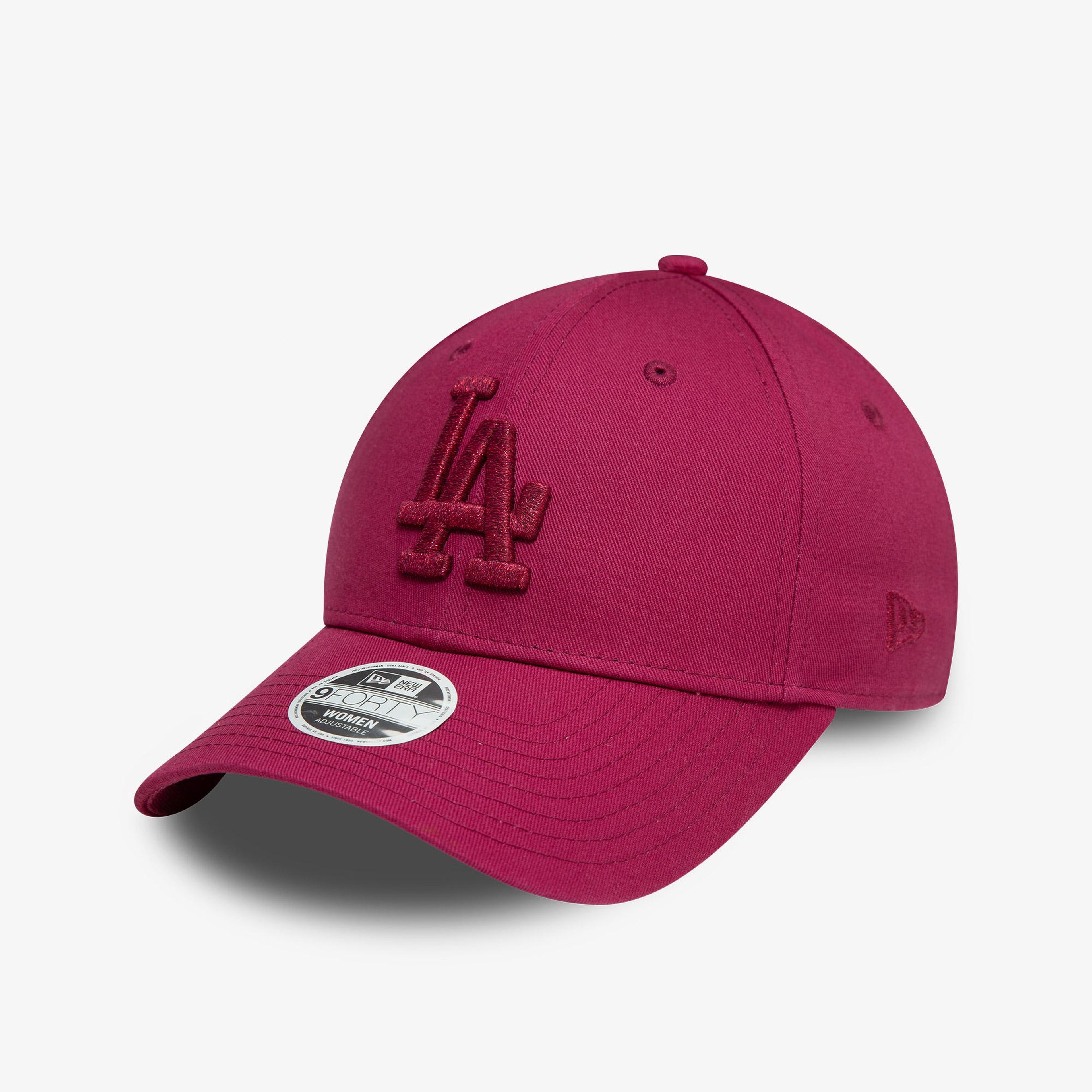 New Era LA Dodgers Metallic Logo Kadın Kırmızı Şapka