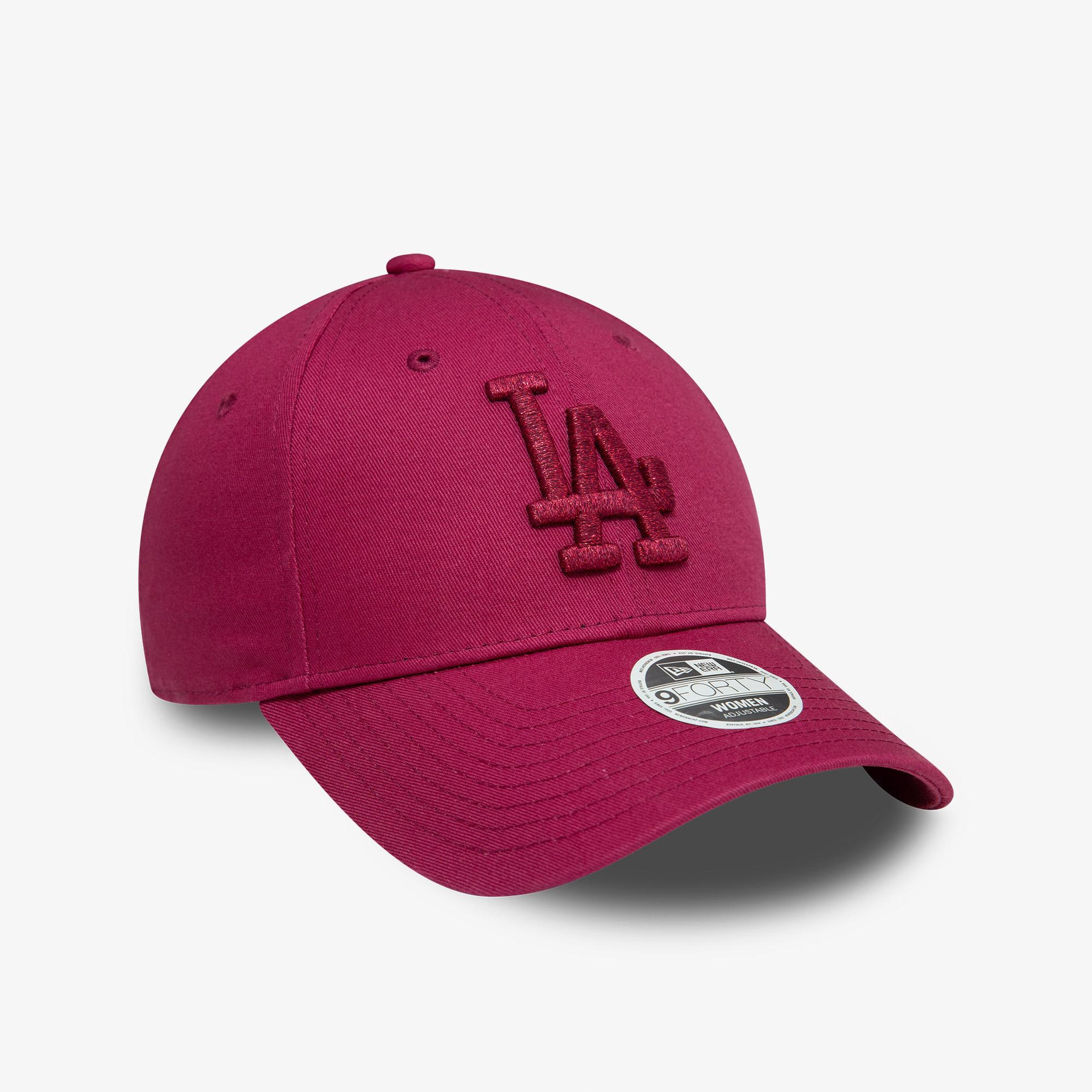 New Era LA Dodgers Metallic Logo Kadın Kırmızı Şapka