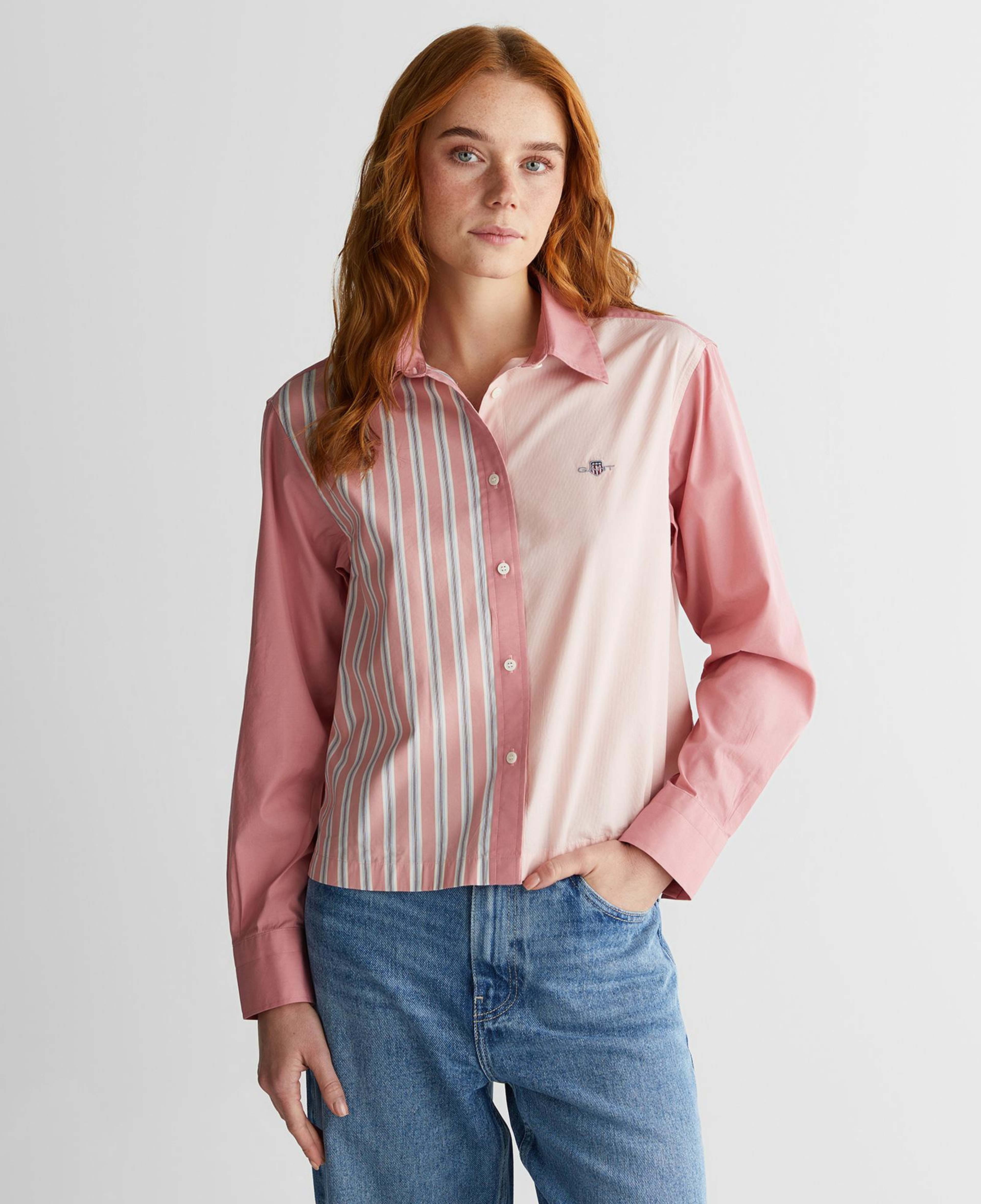 GANT Kadın Pembe Regular Fit Düğmeli Gömlek