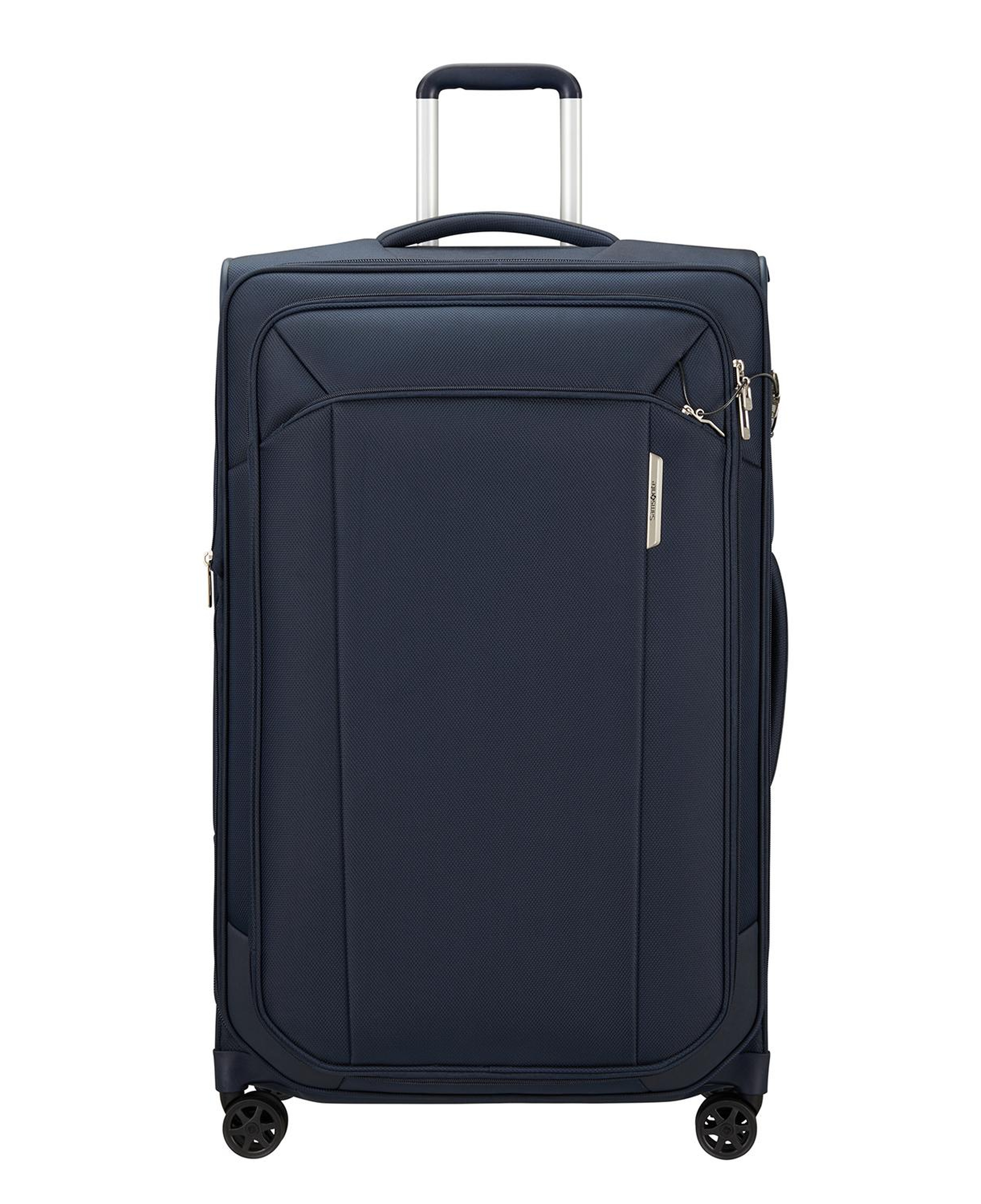 Samsonite Lacivert Spinner Respark - Körüklü 79/29 Büyük Boy Valiz