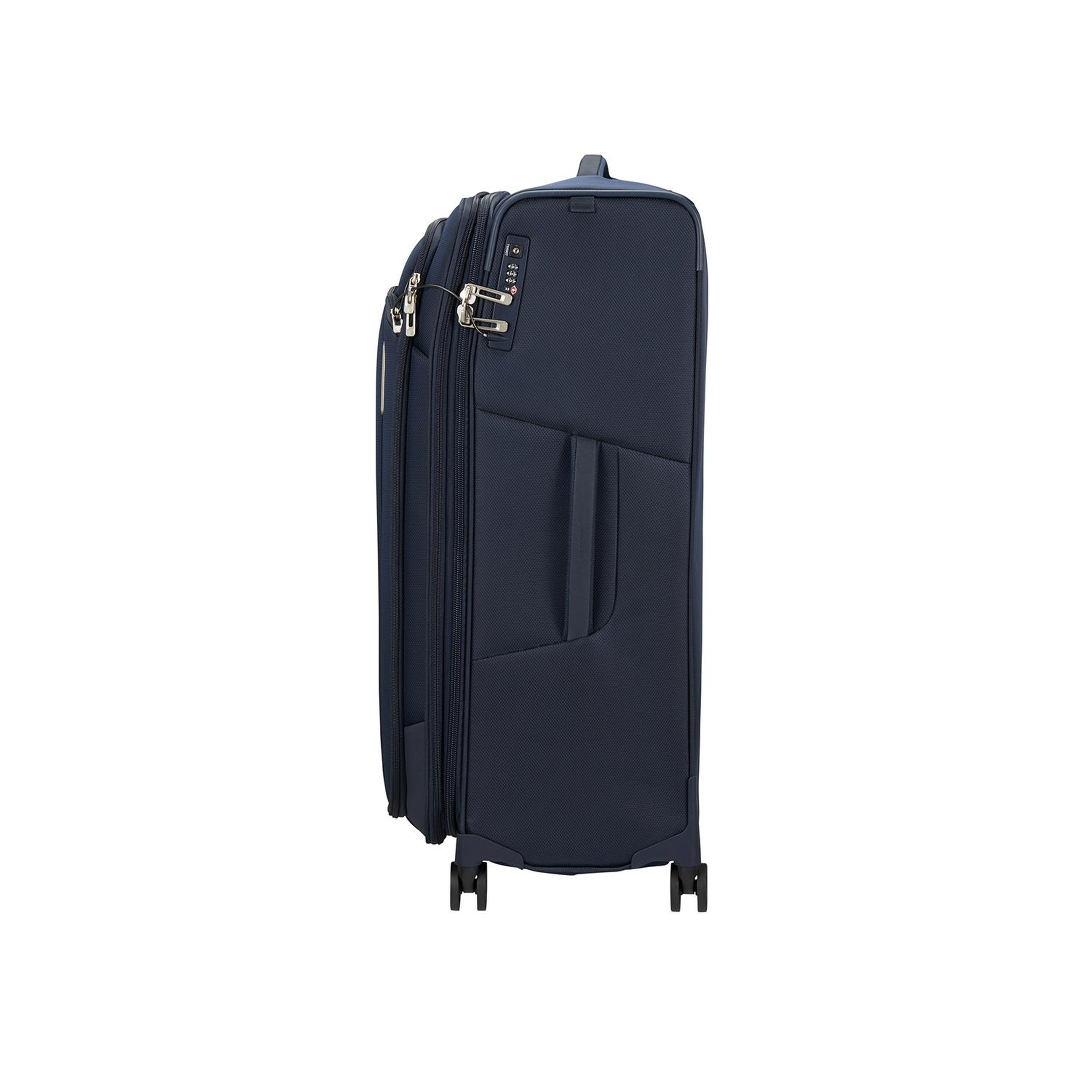 Samsonite Lacivert Spinner Respark - Körüklü 79/29 Büyük Boy Valiz