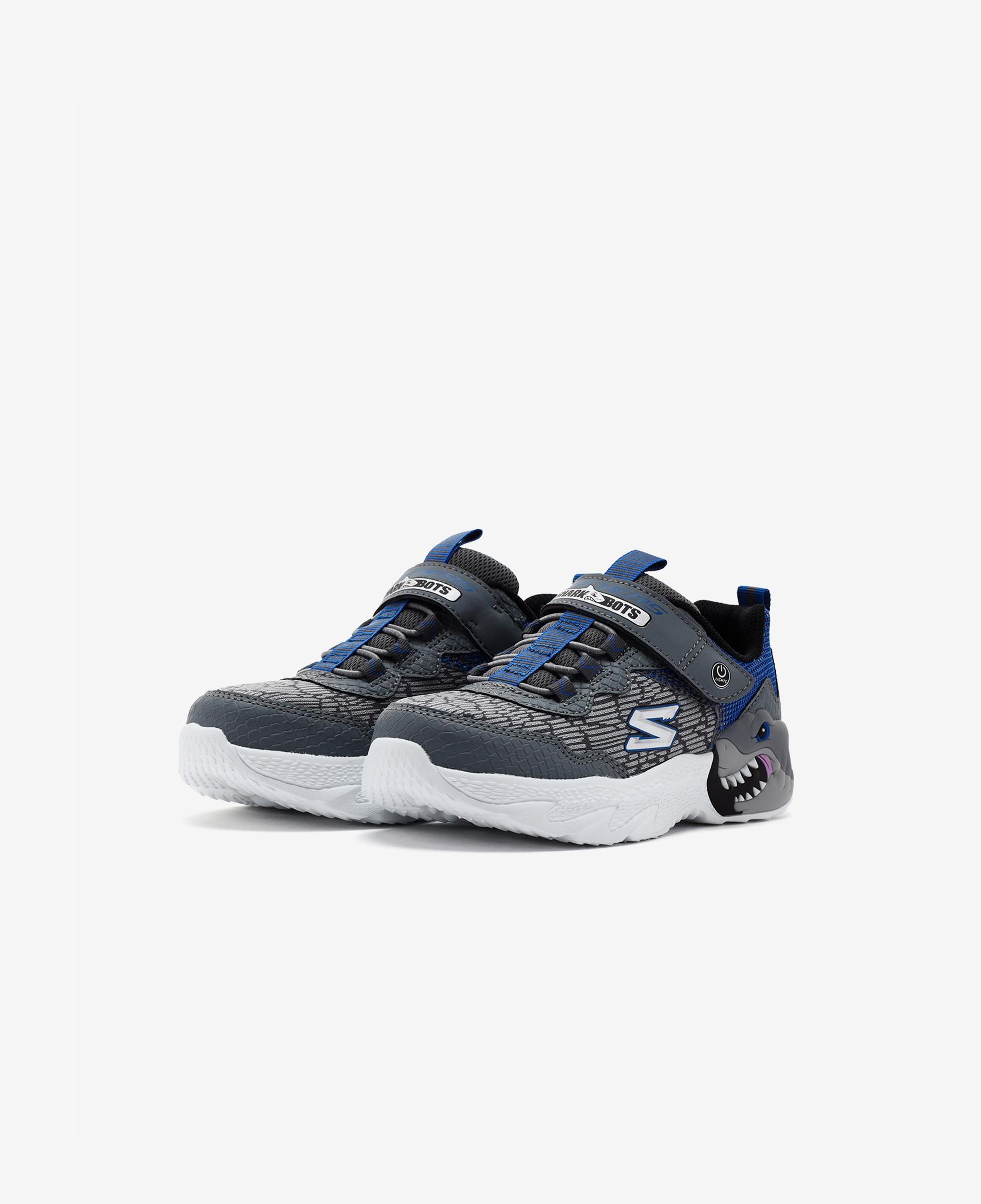 Skechers Creature Lights Çocuk Gri Işıklı Spor Ayakkabı