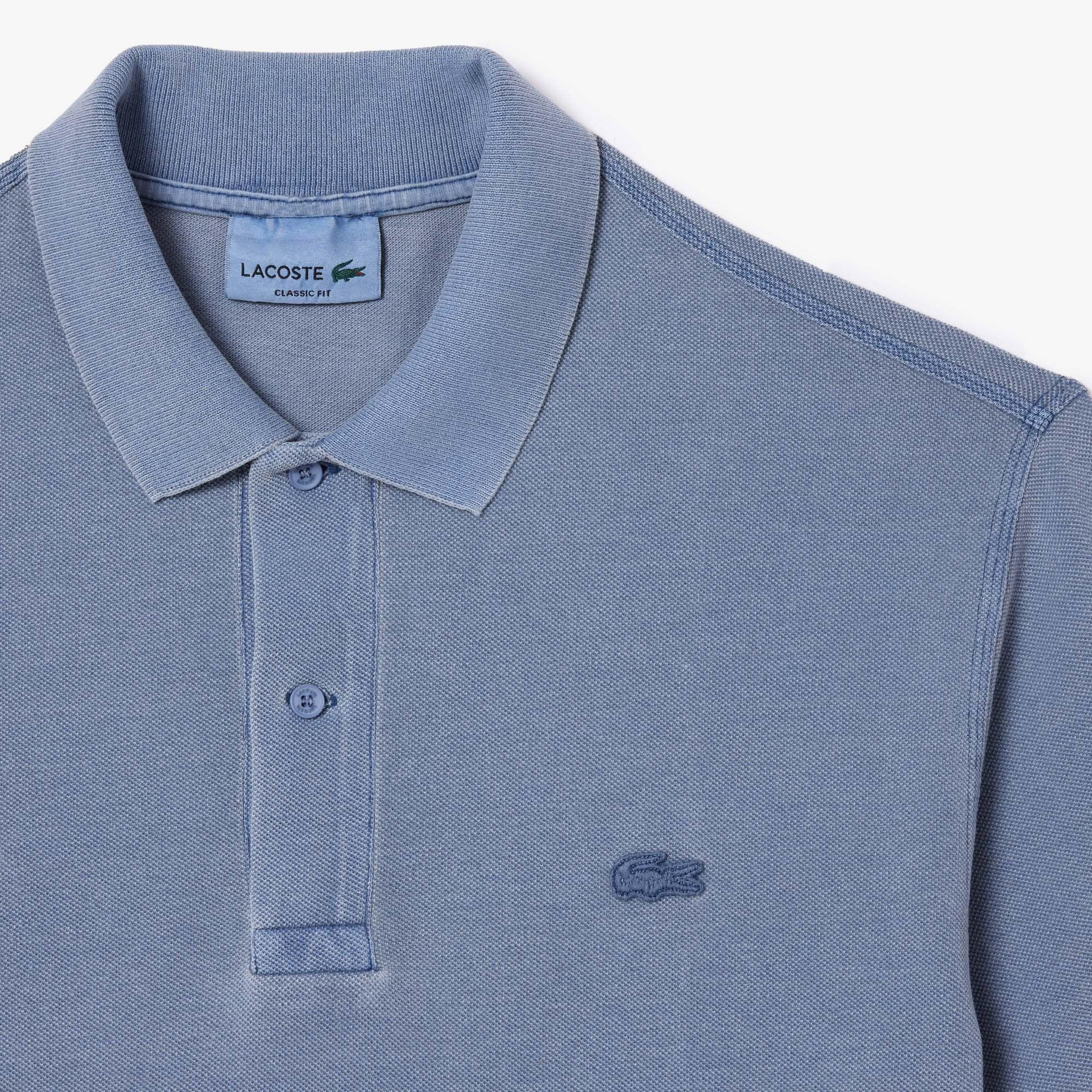 Unisex Classic Fit Mavi Polo