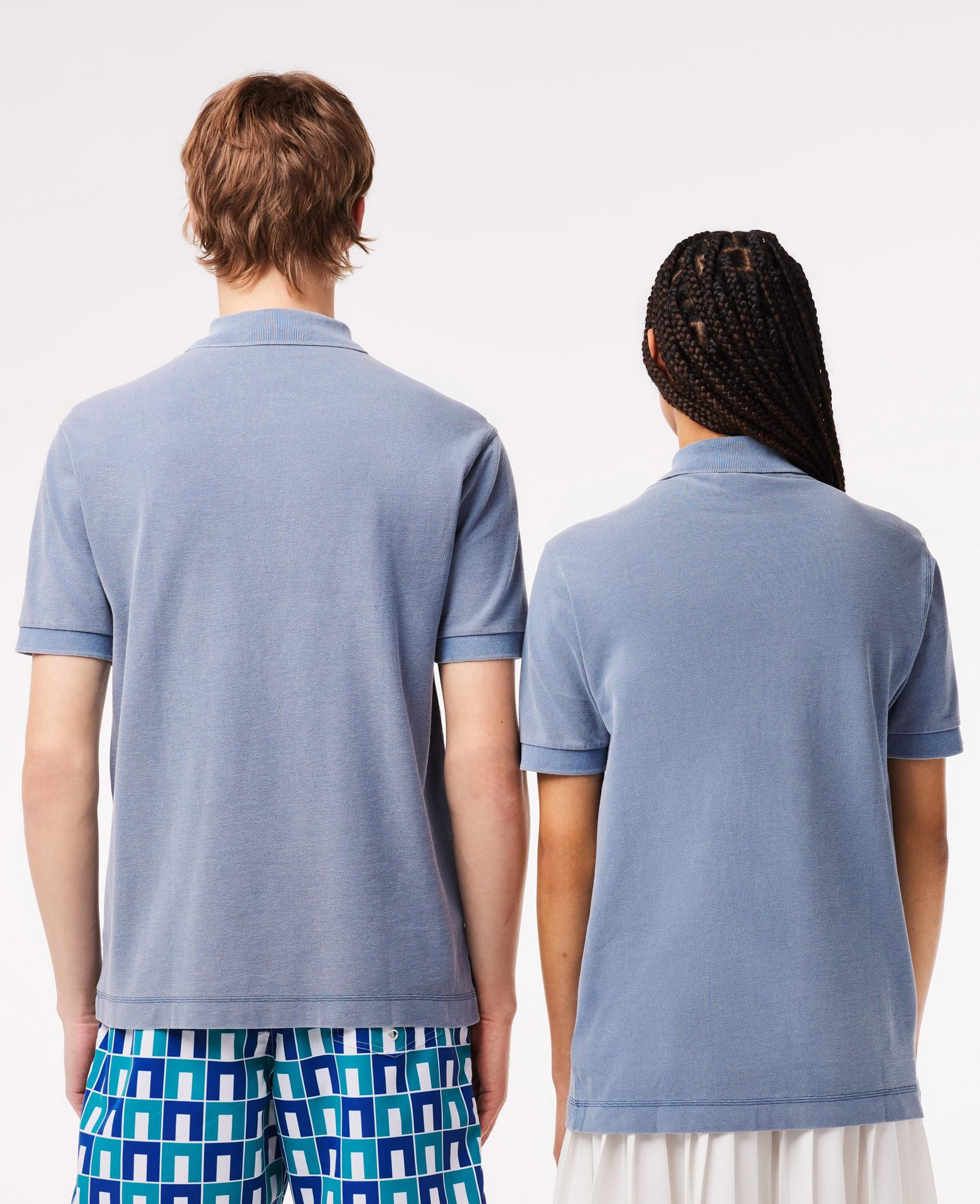 Unisex Classic Fit Mavi Polo