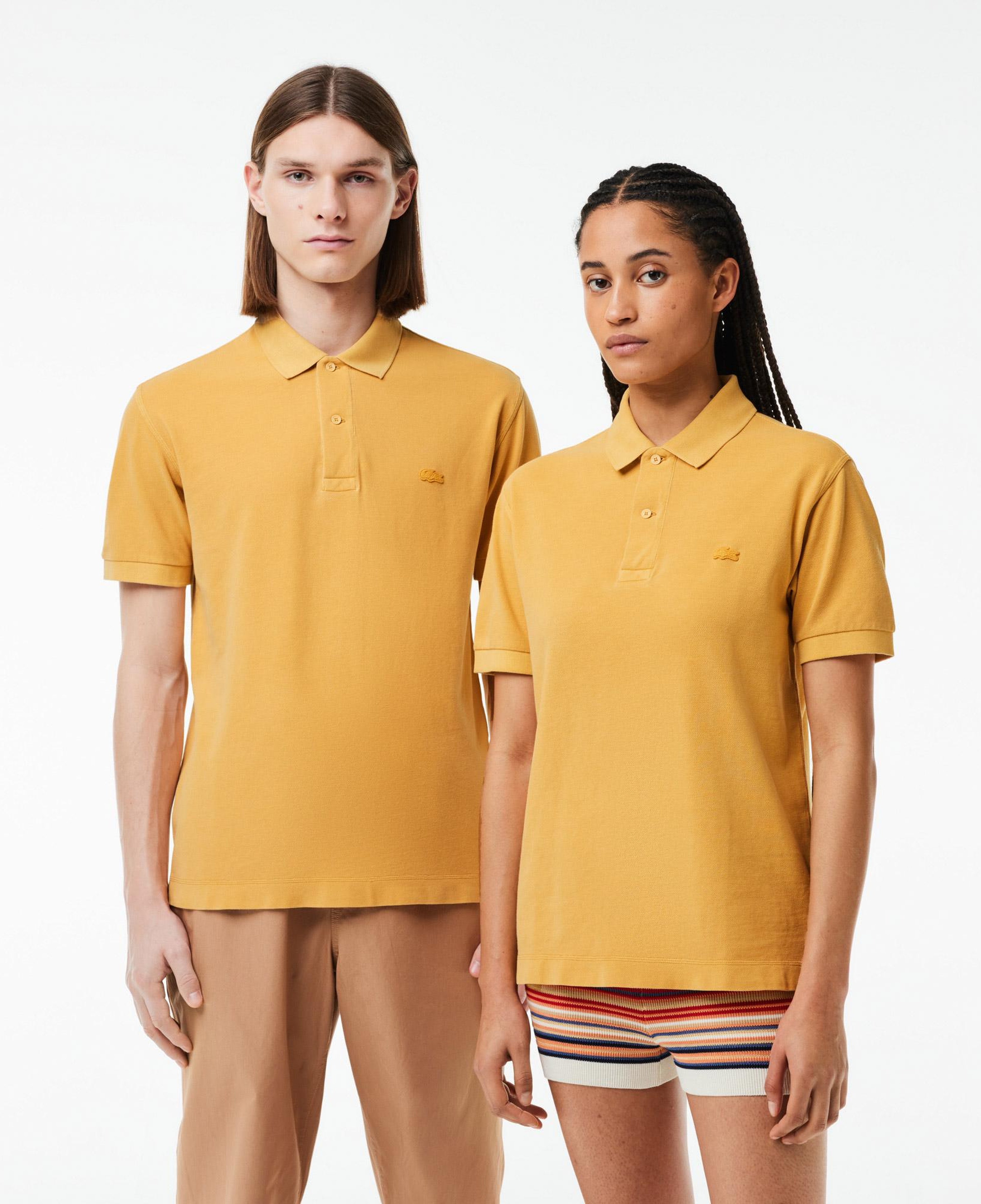 Unisex Classic Fit Sarı Polo