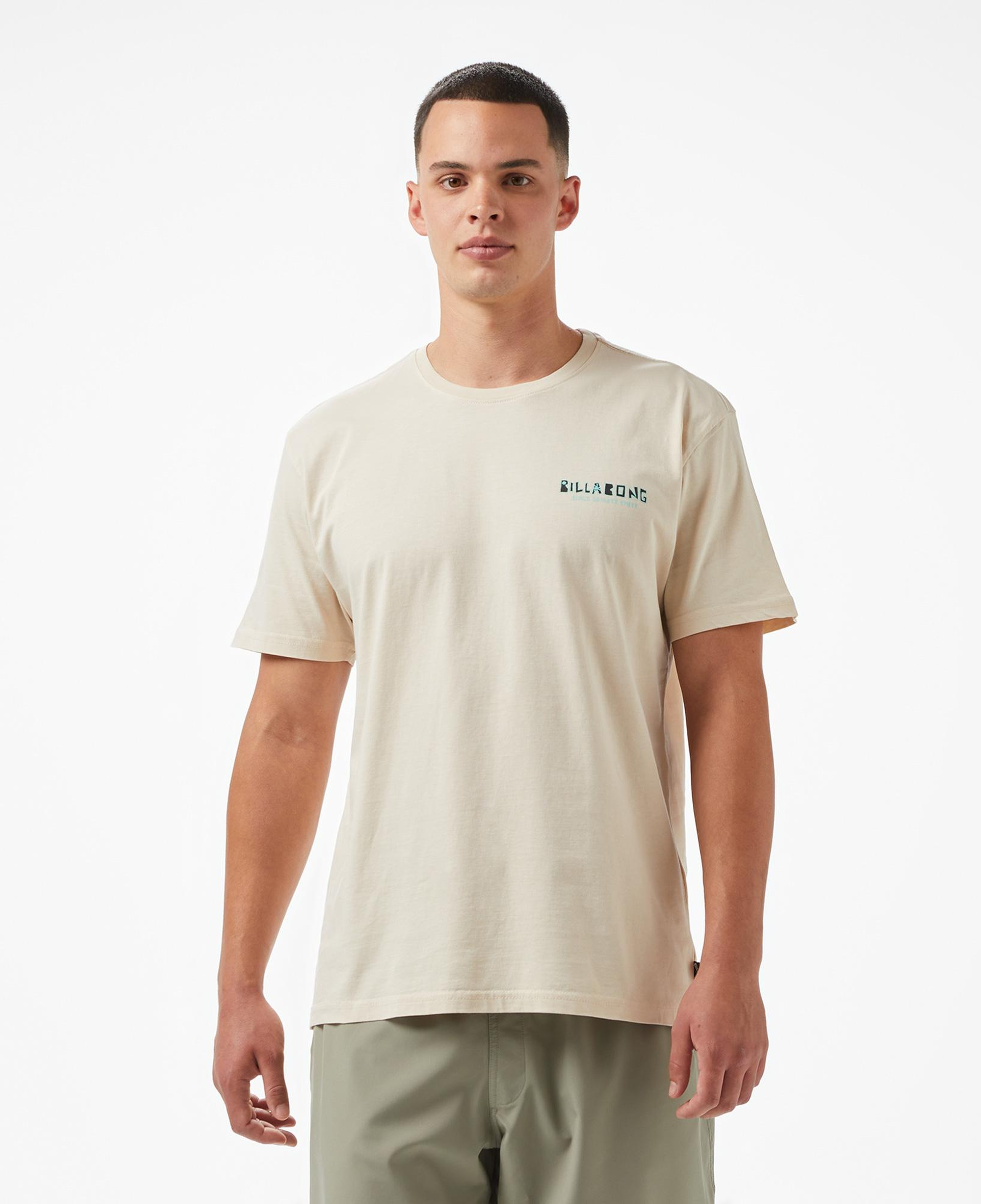 Billabong Crayon Wave Ss Erkek Yeşil T-Shirt