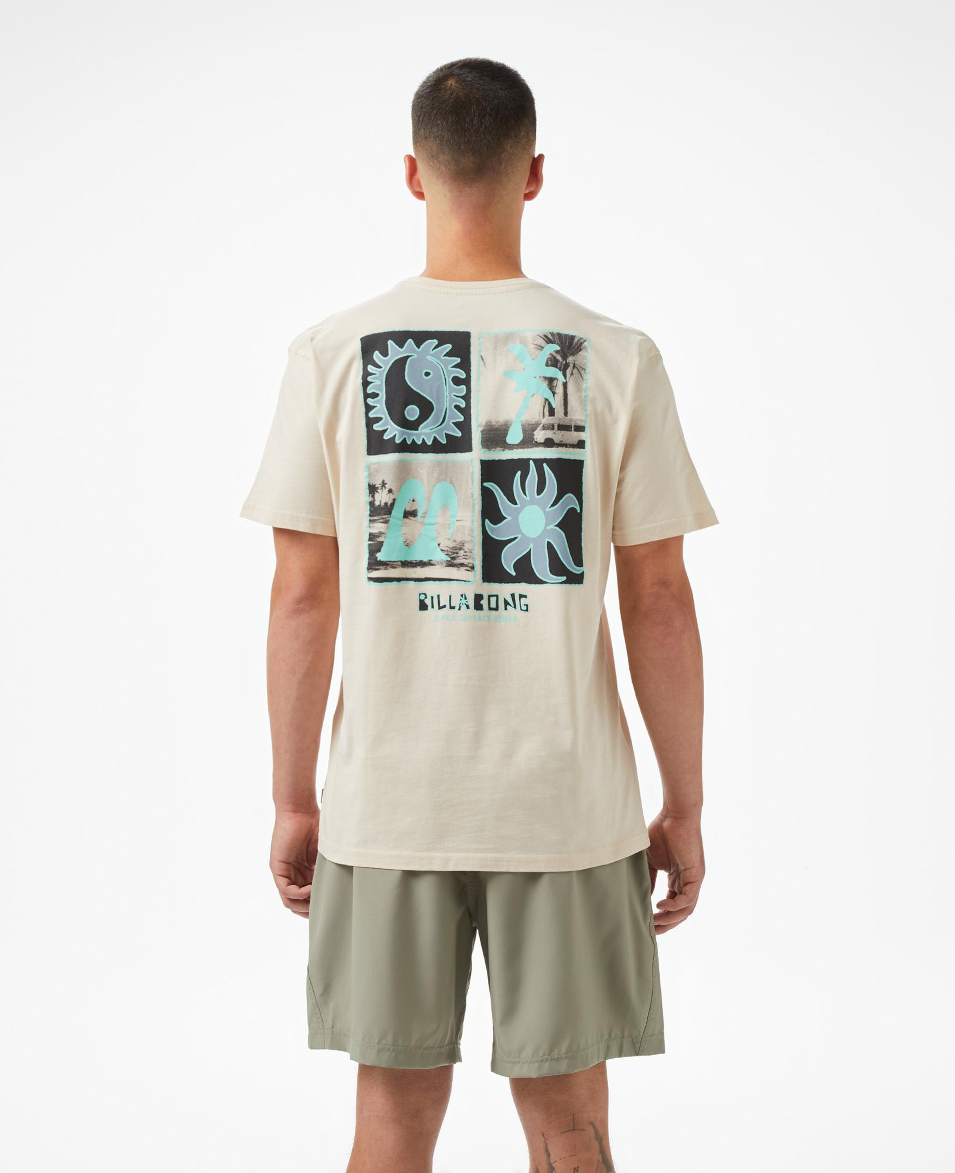 Billabong Crayon Wave Ss Erkek Yeşil T-Shirt