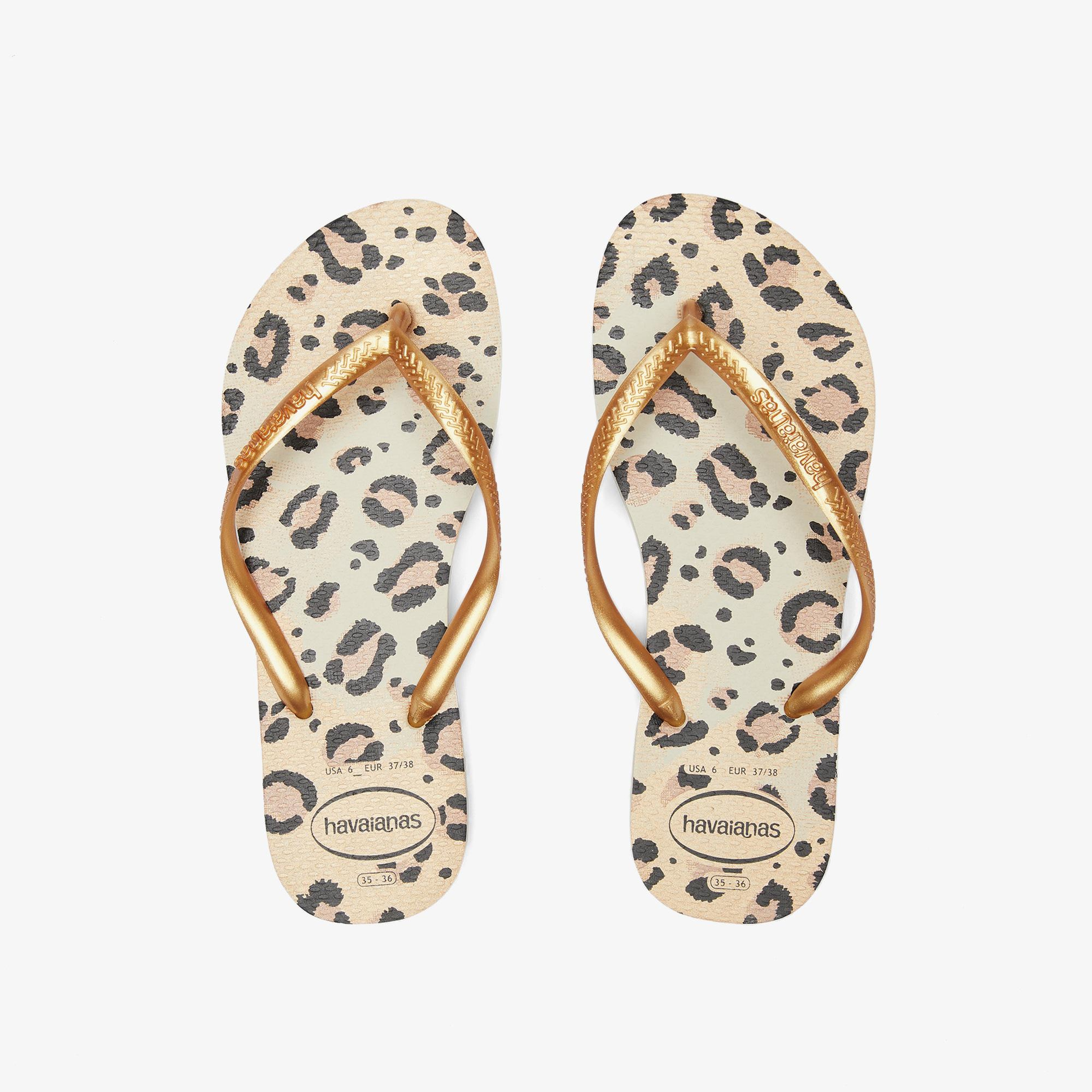 Havaianas Slim Unisex Kahverengi Terlik