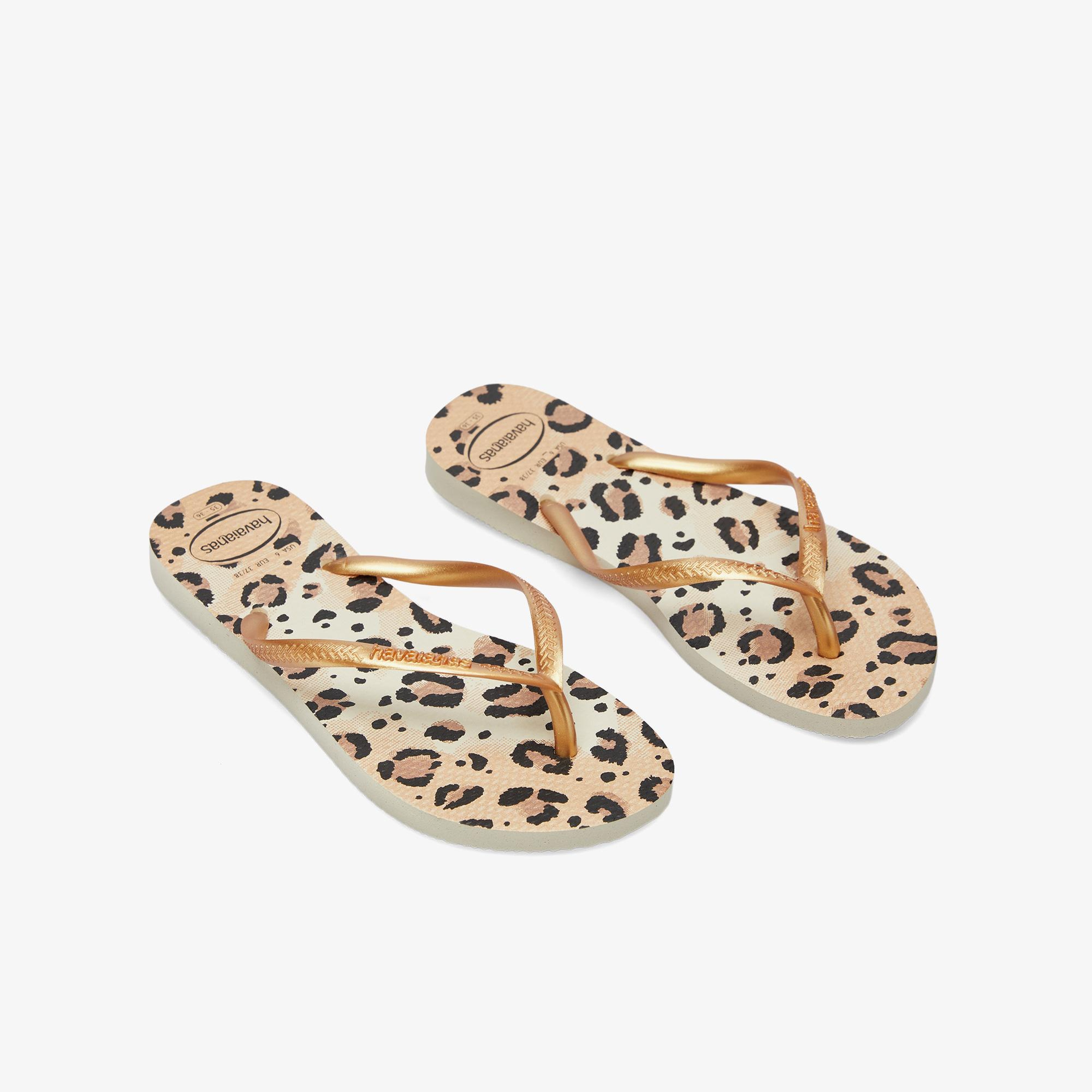 Havaianas Slim Unisex Kahverengi Terlik