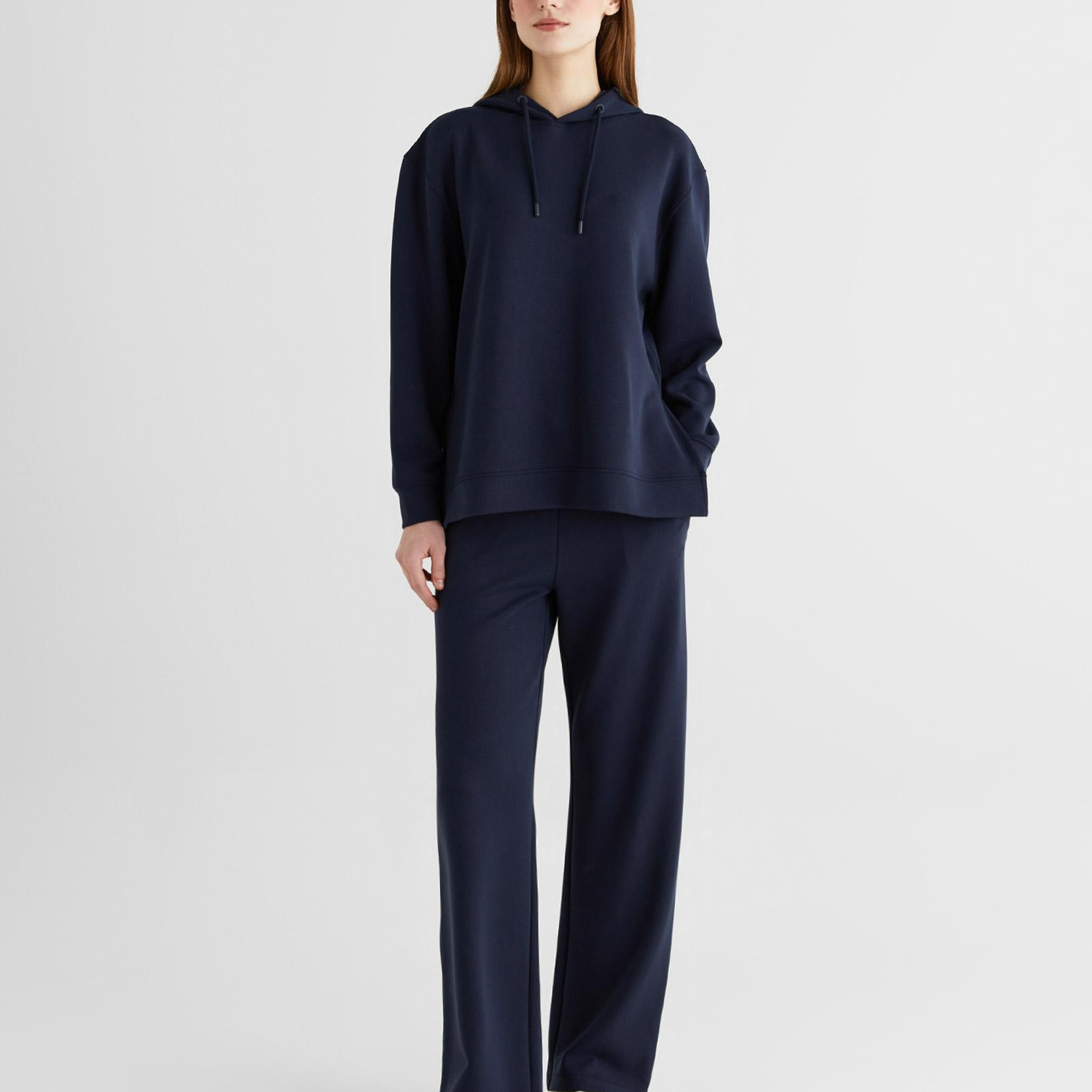 GANT Kadın Lacivert Relaxed Fit Eşofman Altı