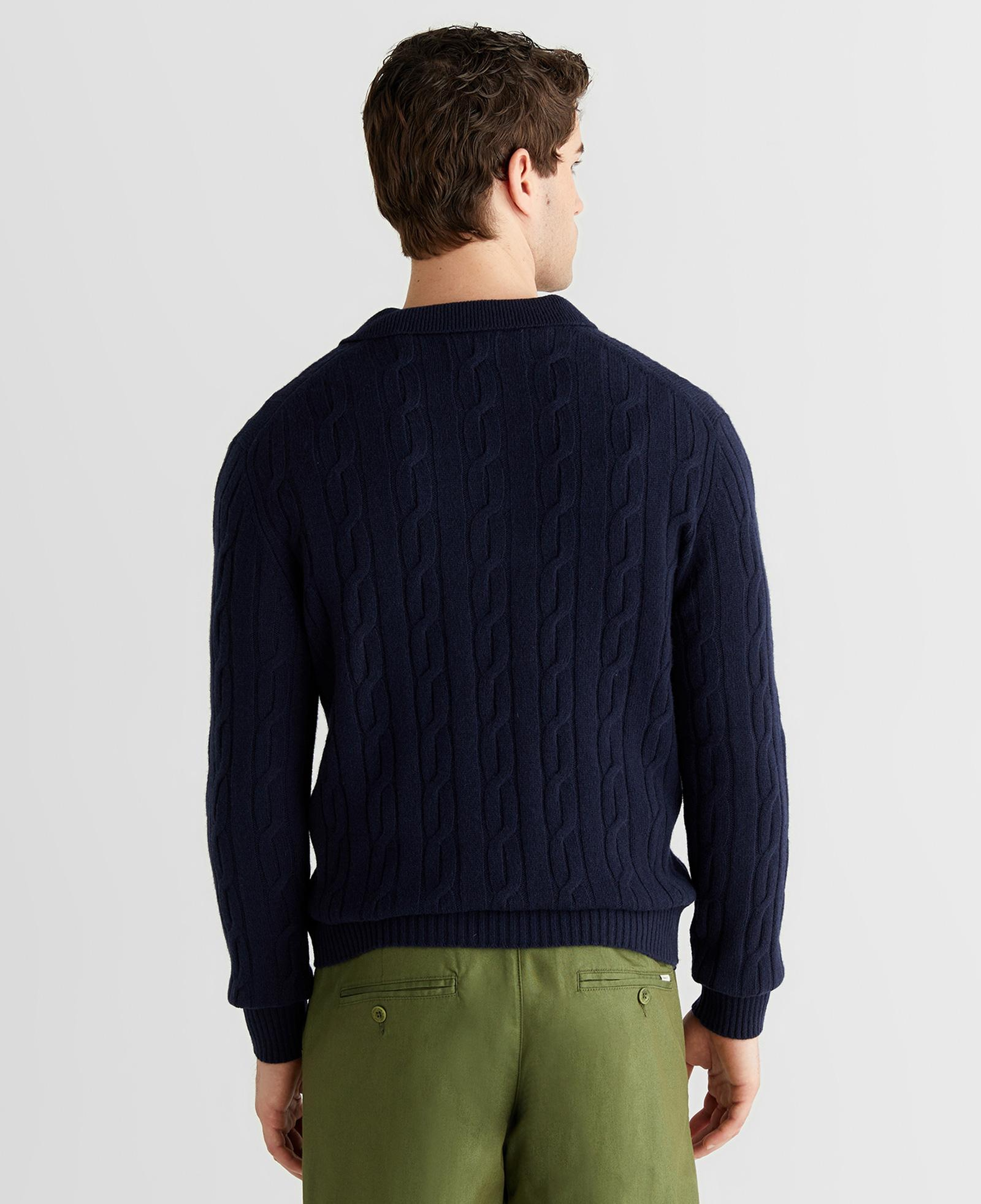 GANT Erkek Lacivert Regular Fit Polo Yaka Triko