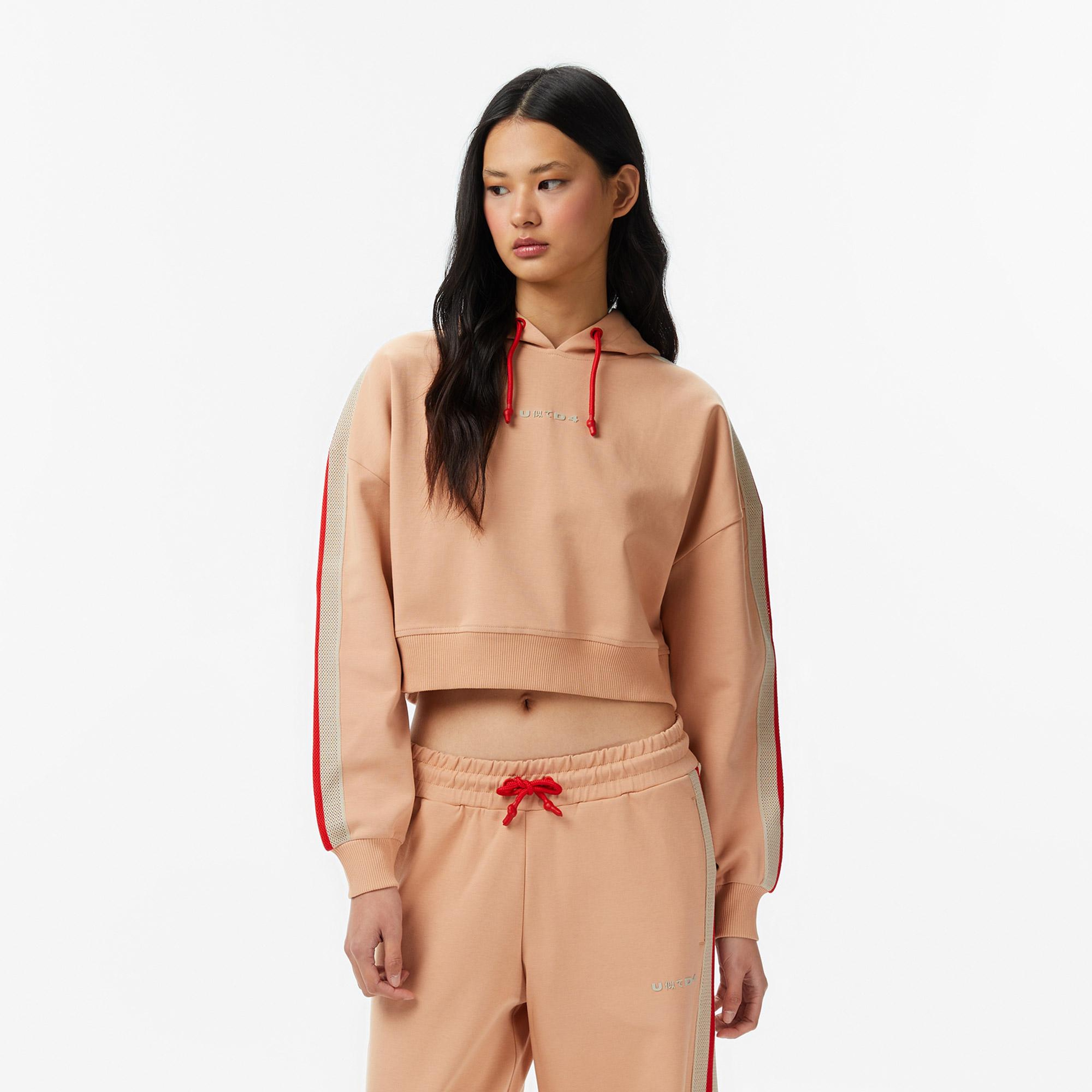 UNITED4 Regular Fit Kadın Pembe Sweatshirt