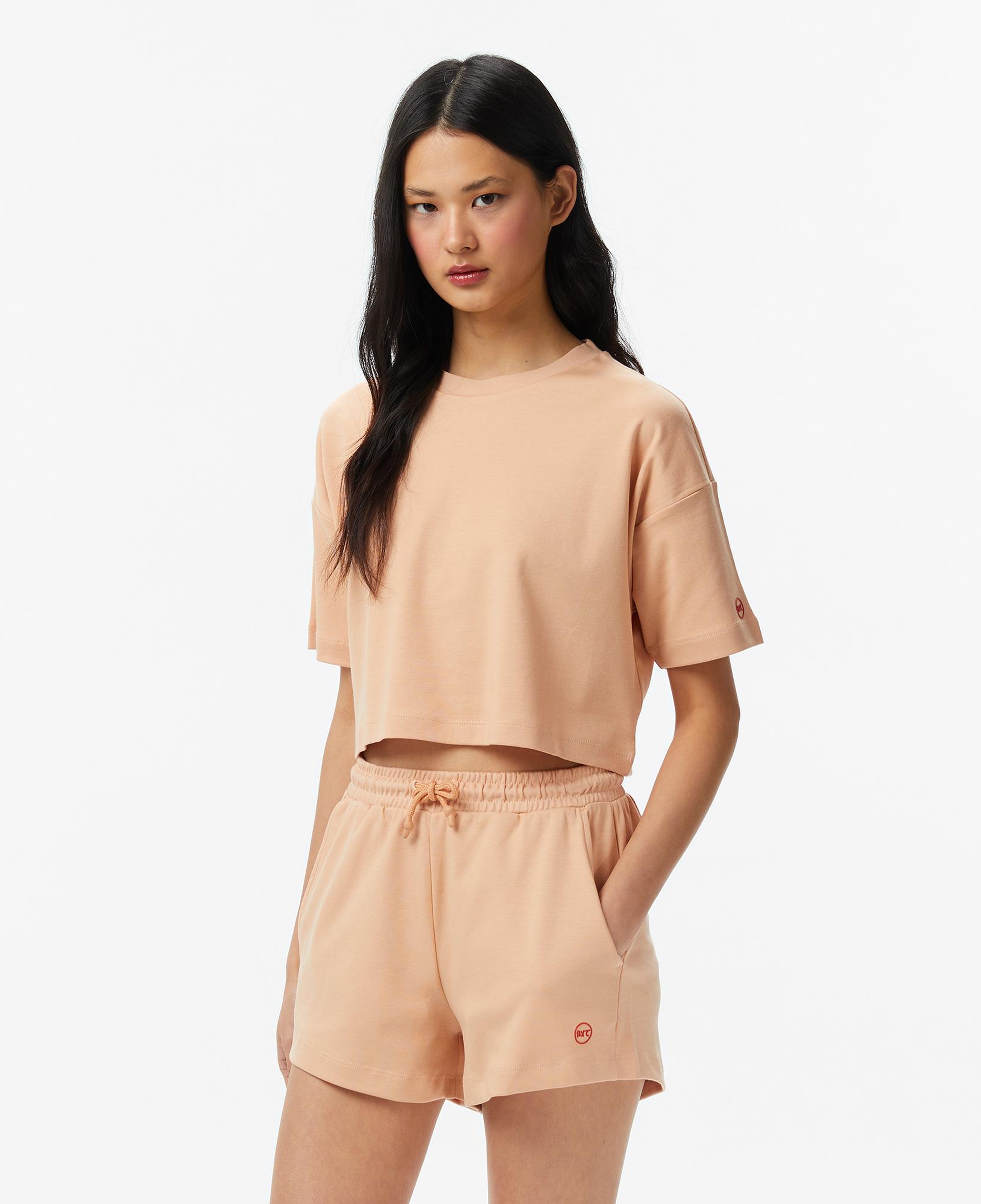 UNITED4 Regular Fit Kadın Pembe T-Shirt