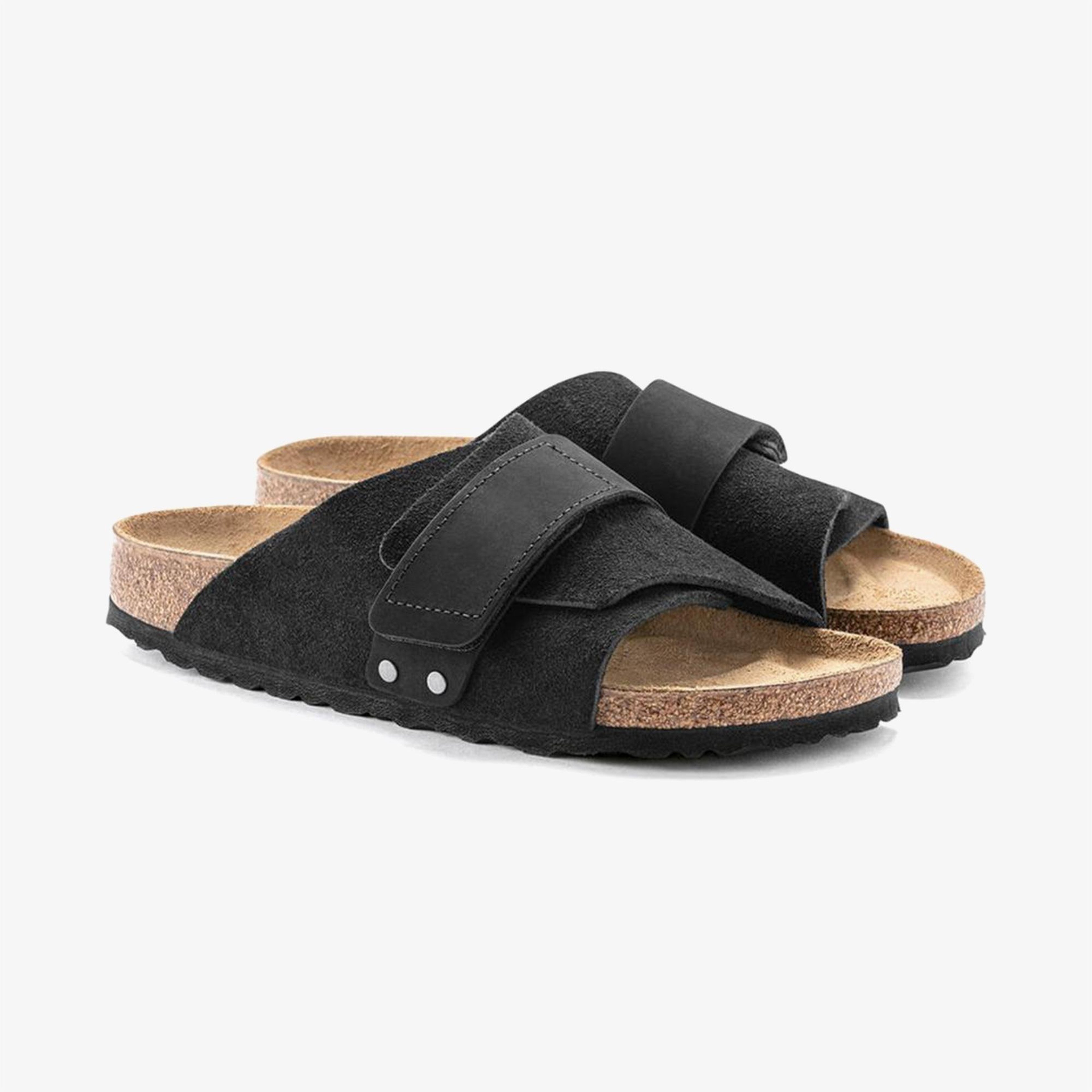 Birkenstock Kyoto Vl Erkek Siyah Terlik