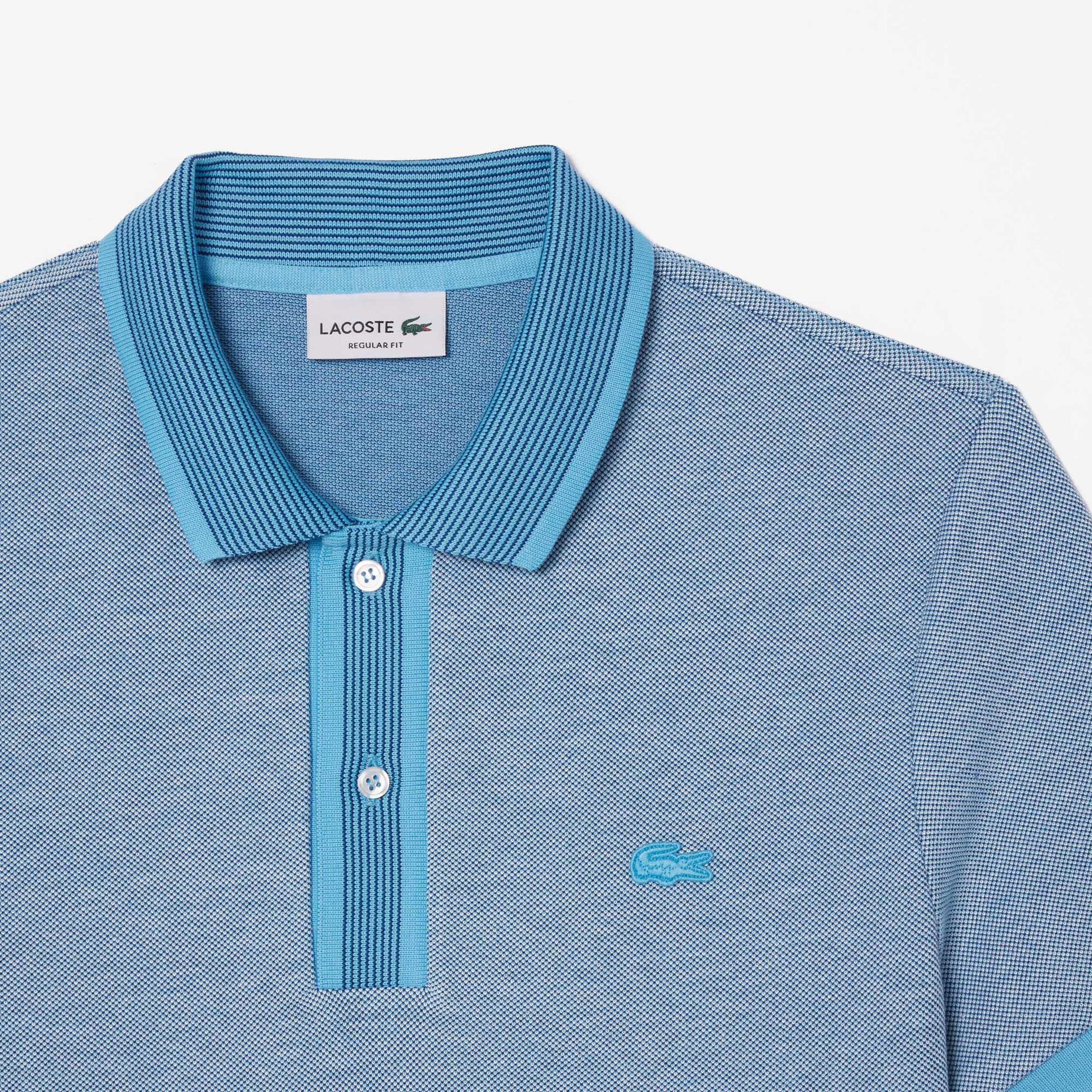 Erkek Regular Fit Mavi Polo