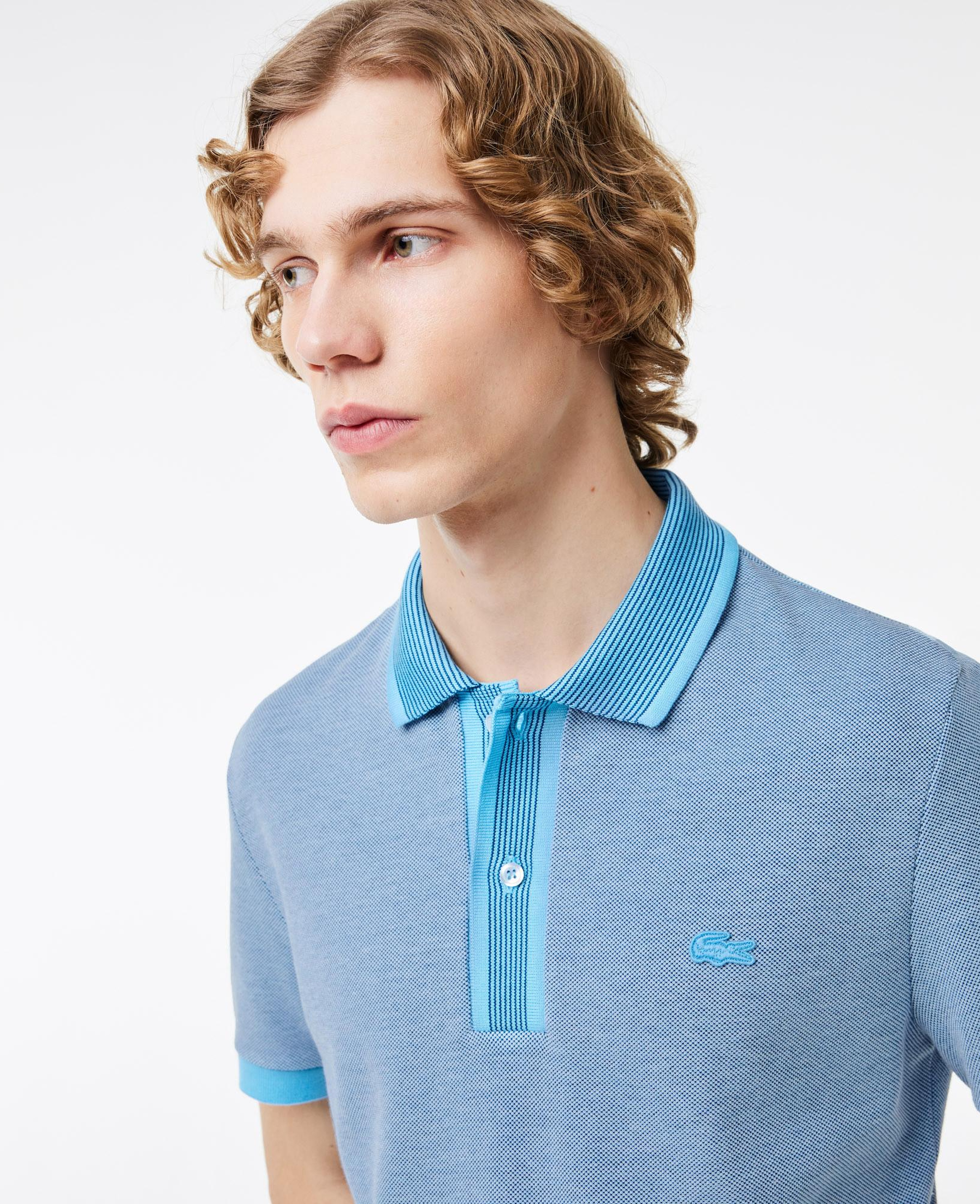 Erkek Regular Fit Mavi Polo