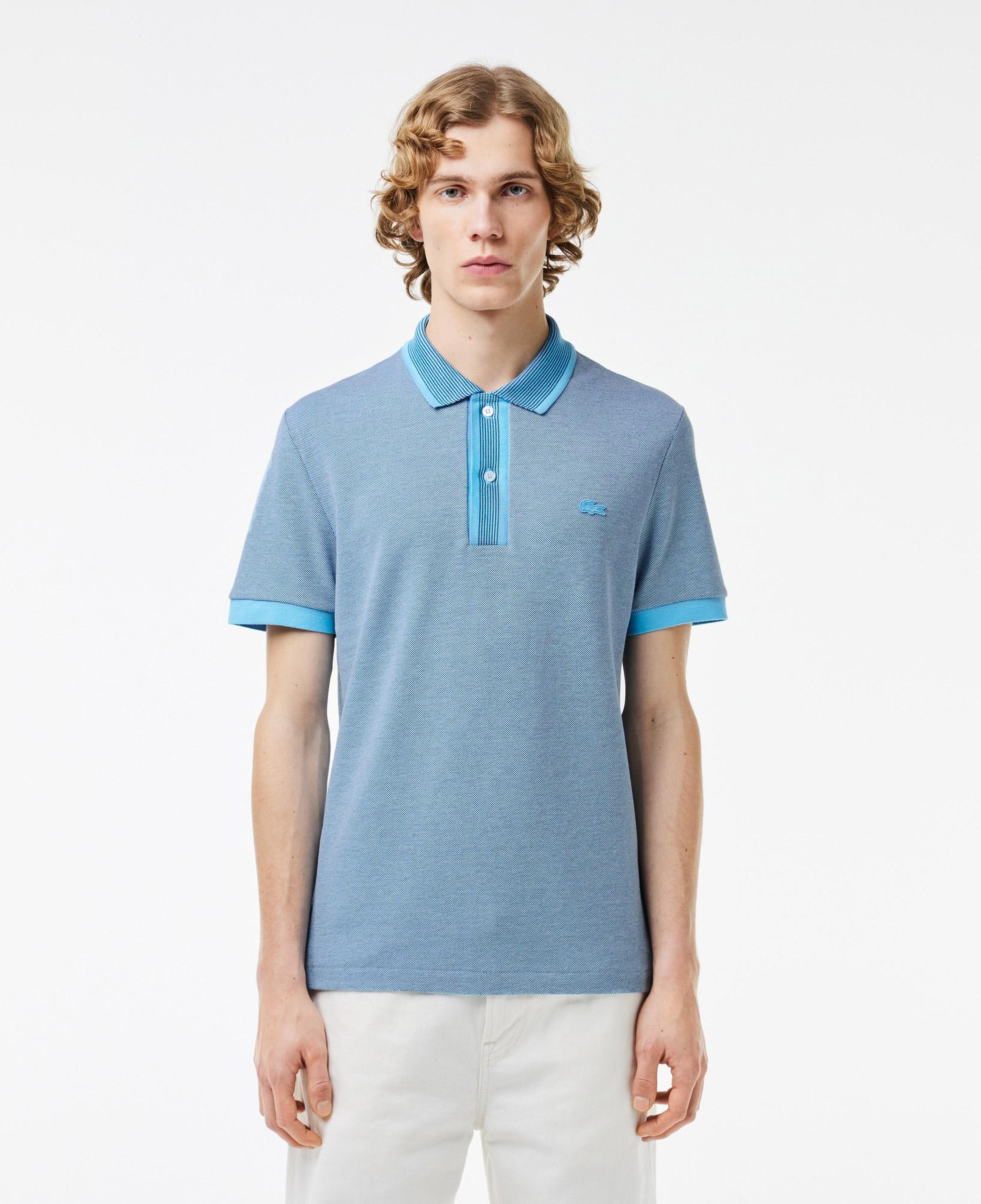 Erkek Regular Fit Mavi Polo