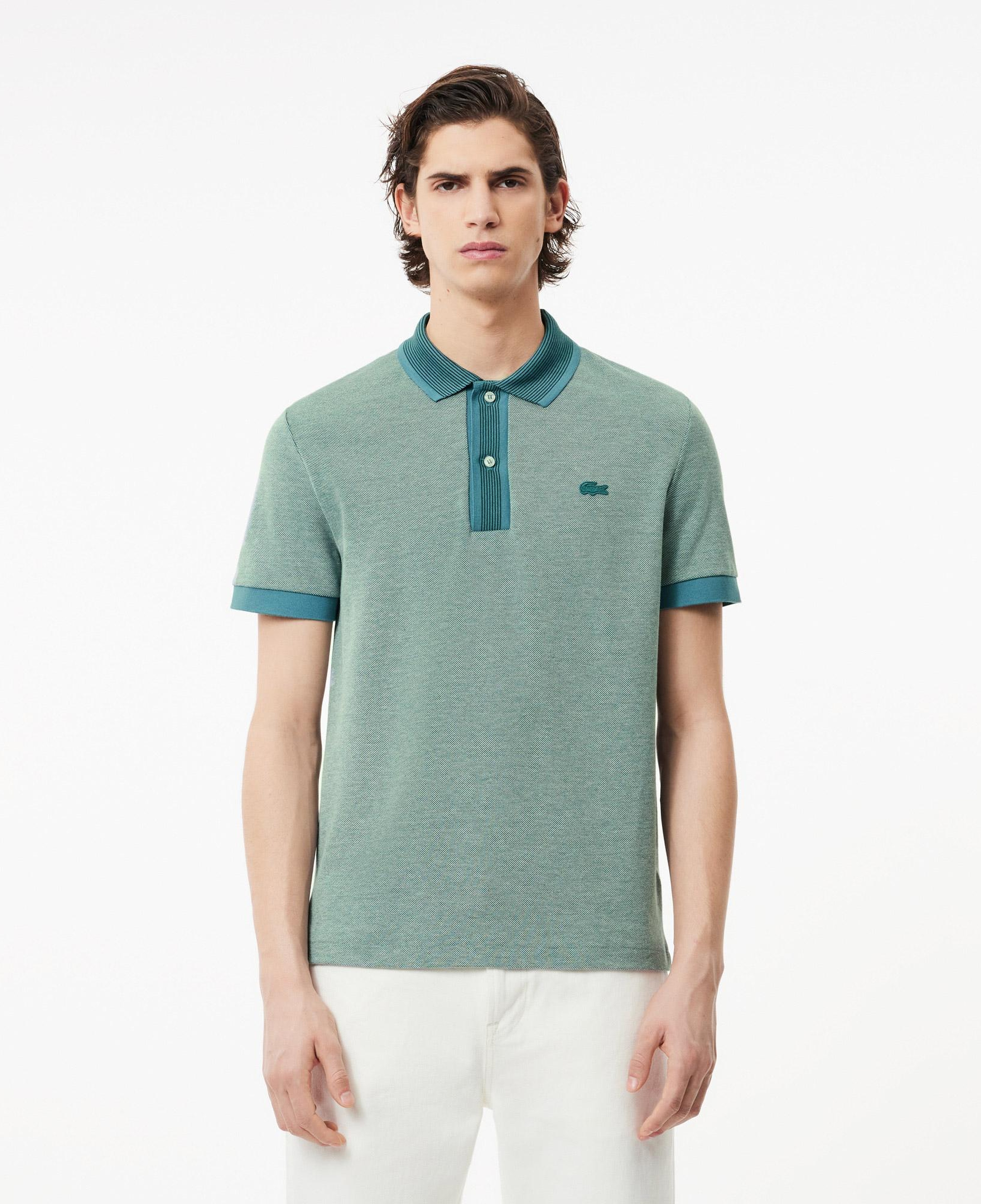 Erkek Regular Fit Yeşil Polo