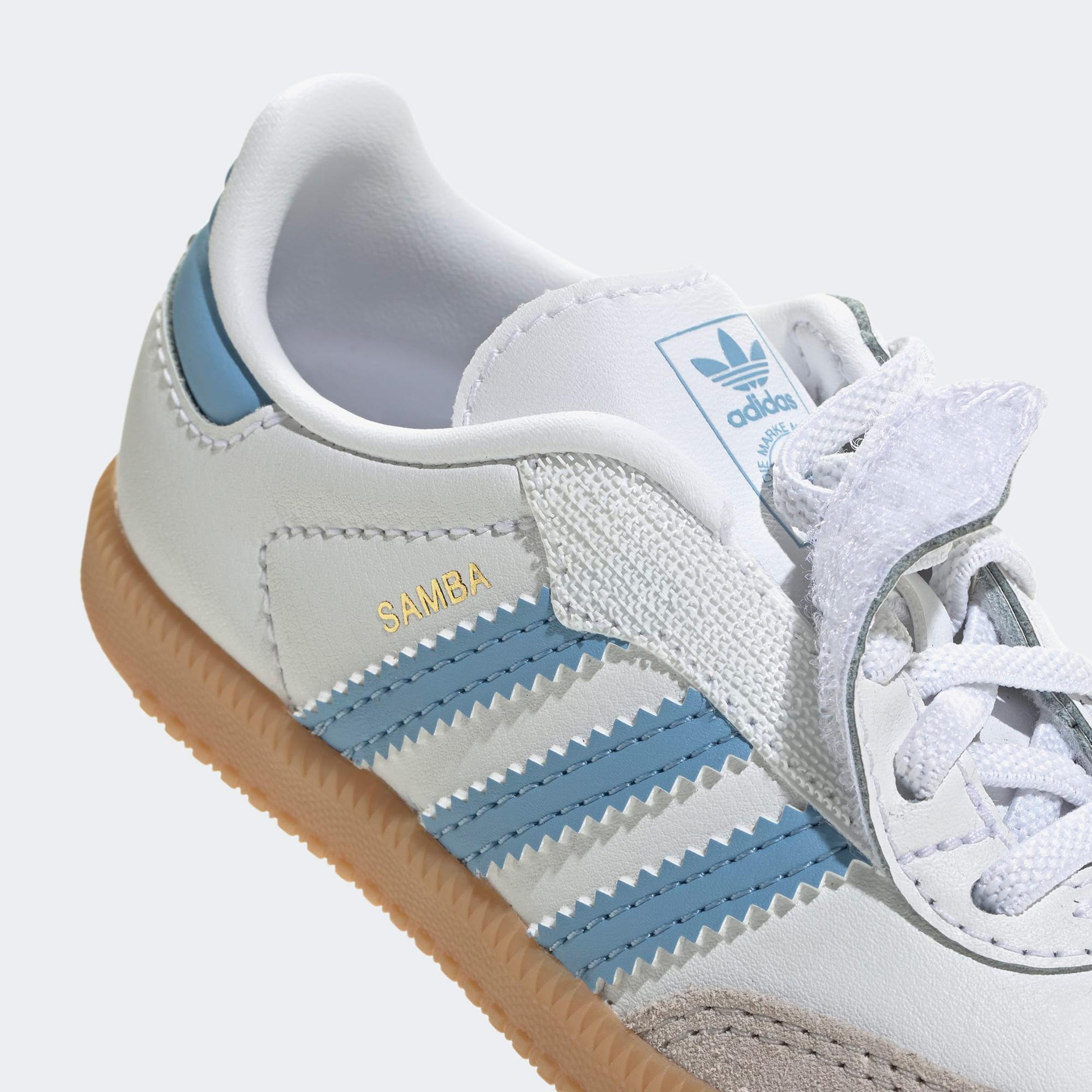 adidas Samba OG Beyaz Bebek Bağcıklı Ayakkabı