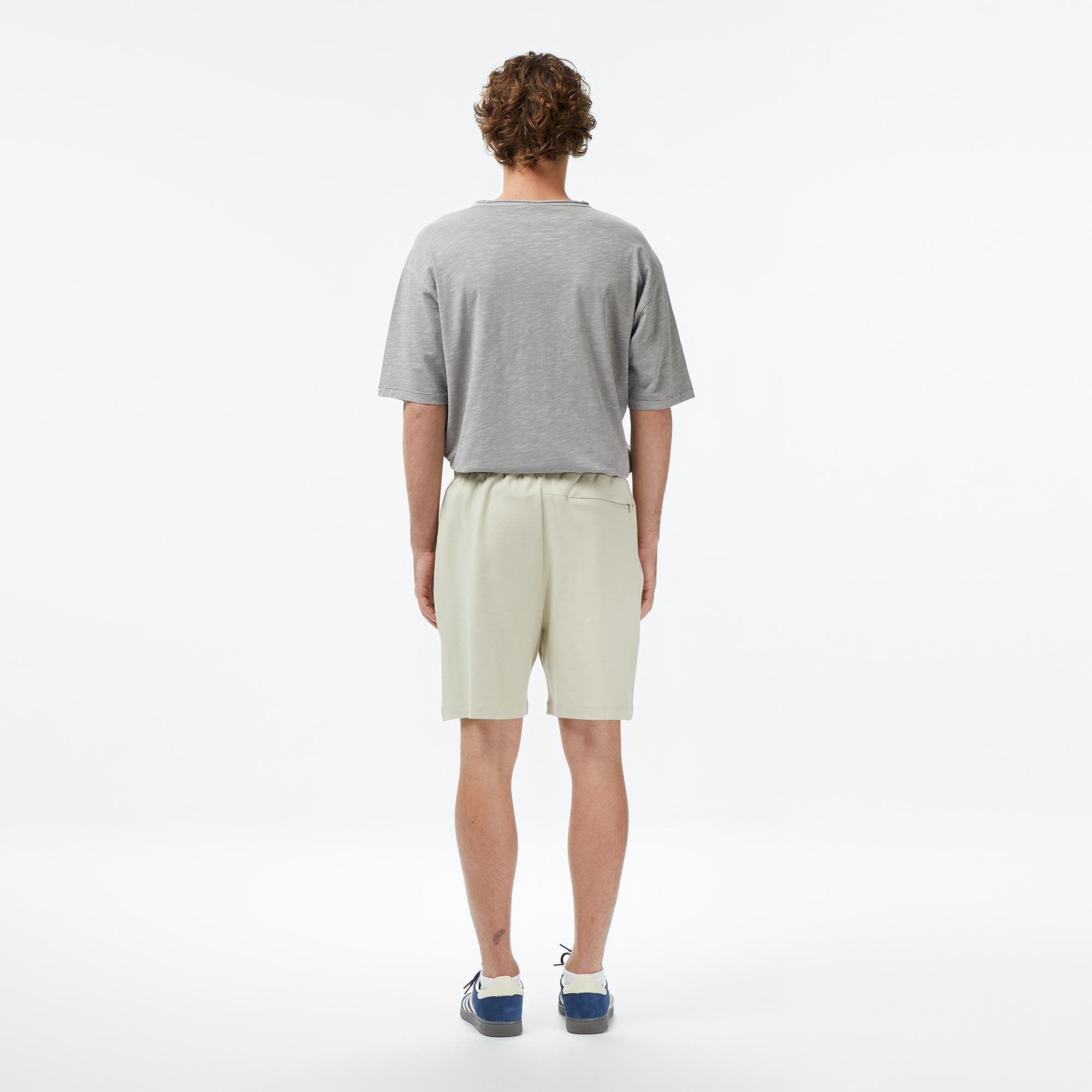 UNITED4 Regular Fit Erkek Krem Şort