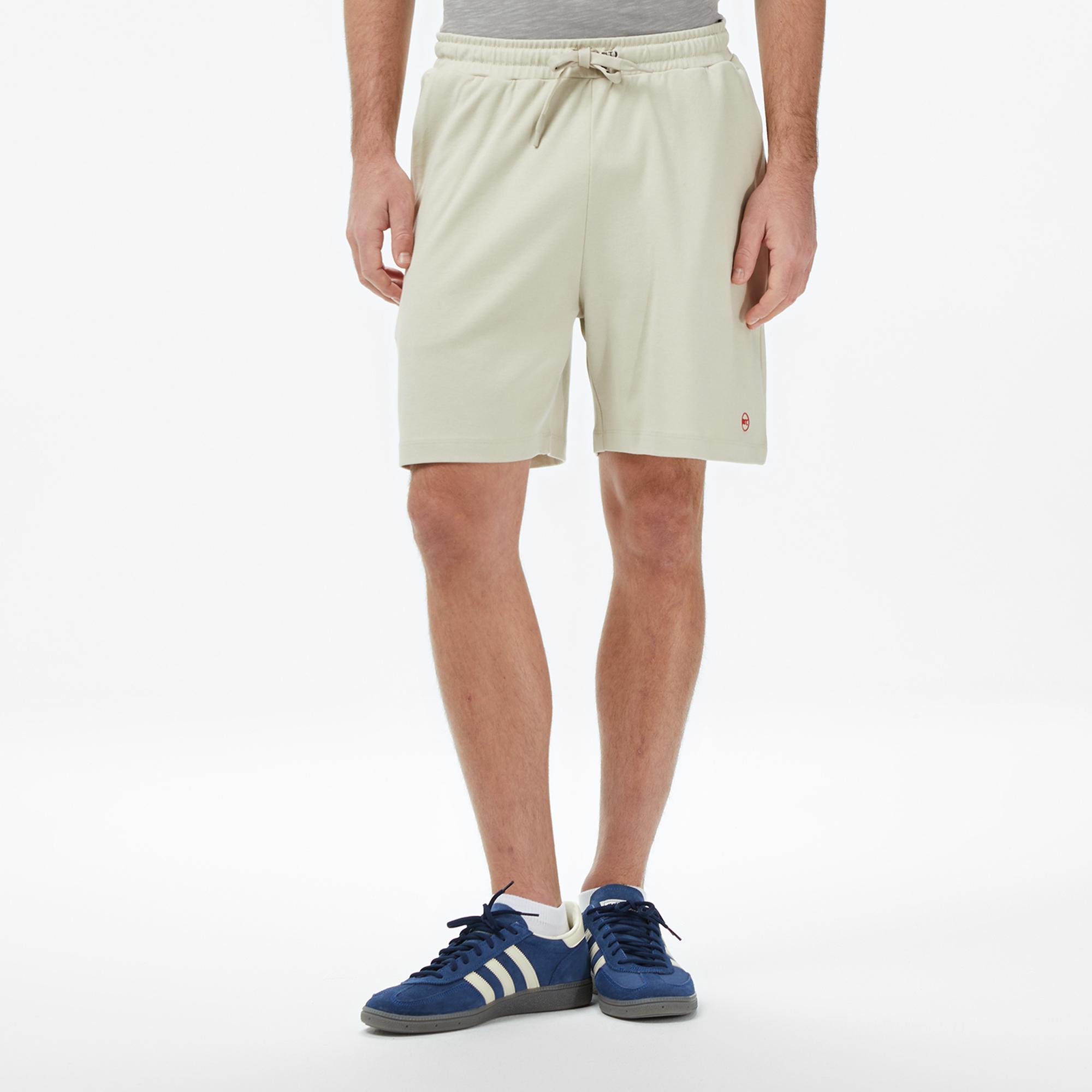 UNITED4 Regular Fit Erkek Krem Şort