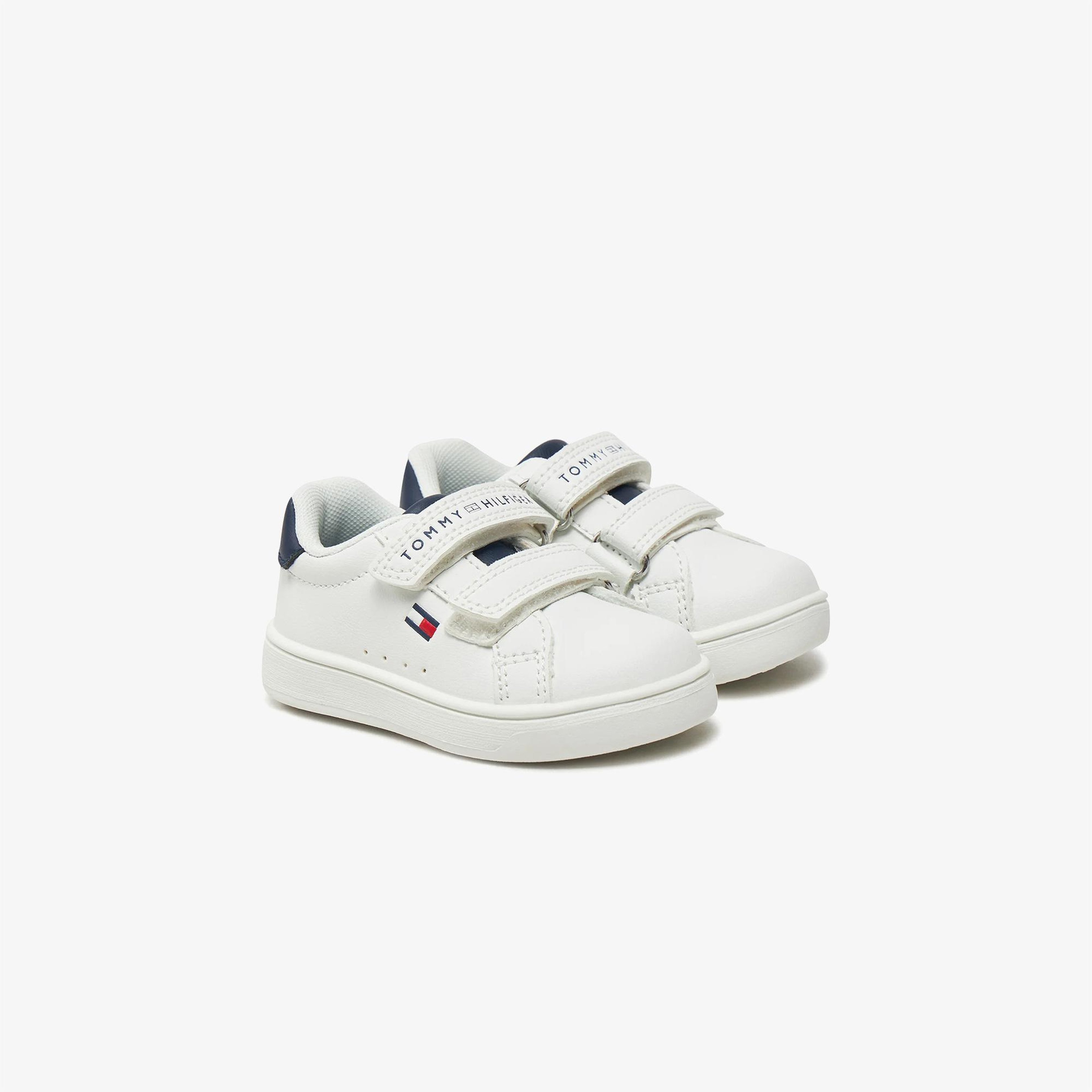 Tommy Hilfiger Flag Bebek Beyaz Spor Ayakkabı