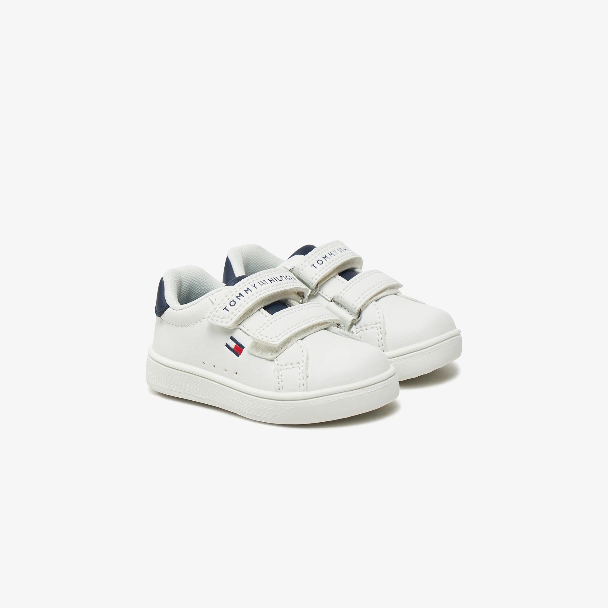 Tommy Hilfiger Flag Bebek Beyaz Spor Ayakkabı