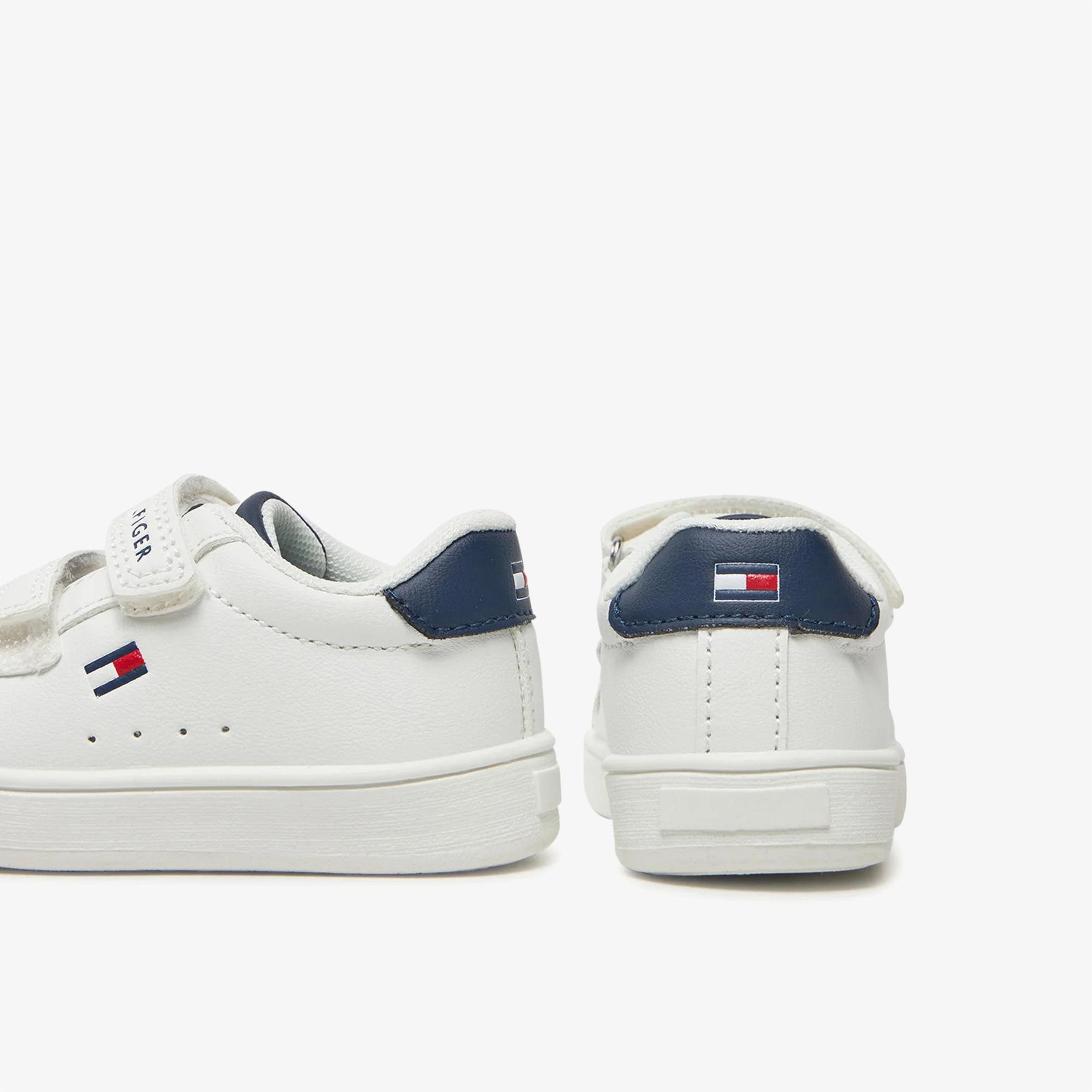 Tommy Hilfiger Flag Bebek Beyaz Spor Ayakkabı