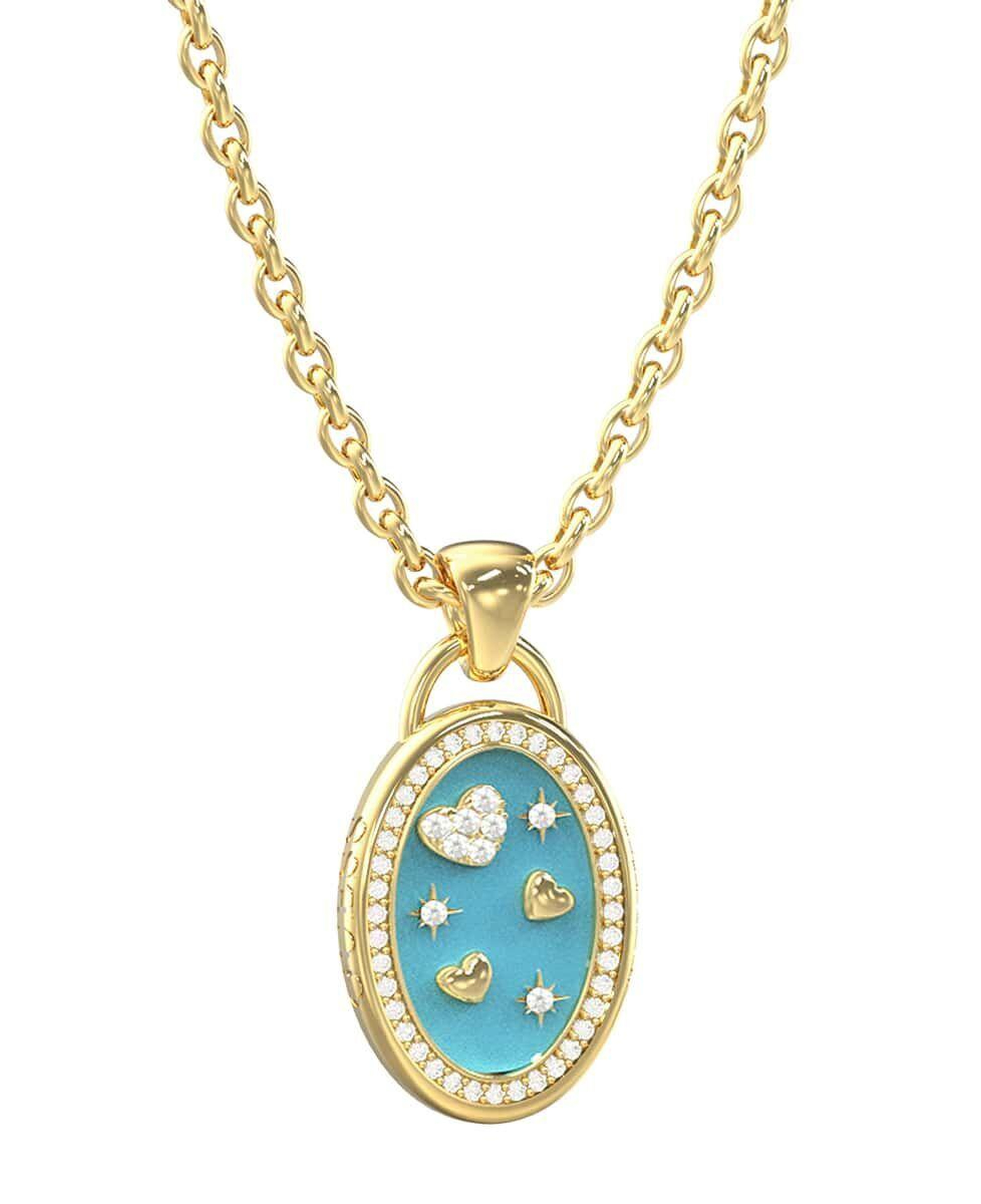 Guess JGUJUBN06066JWYGTQTU Kalpli Kadın Kolye