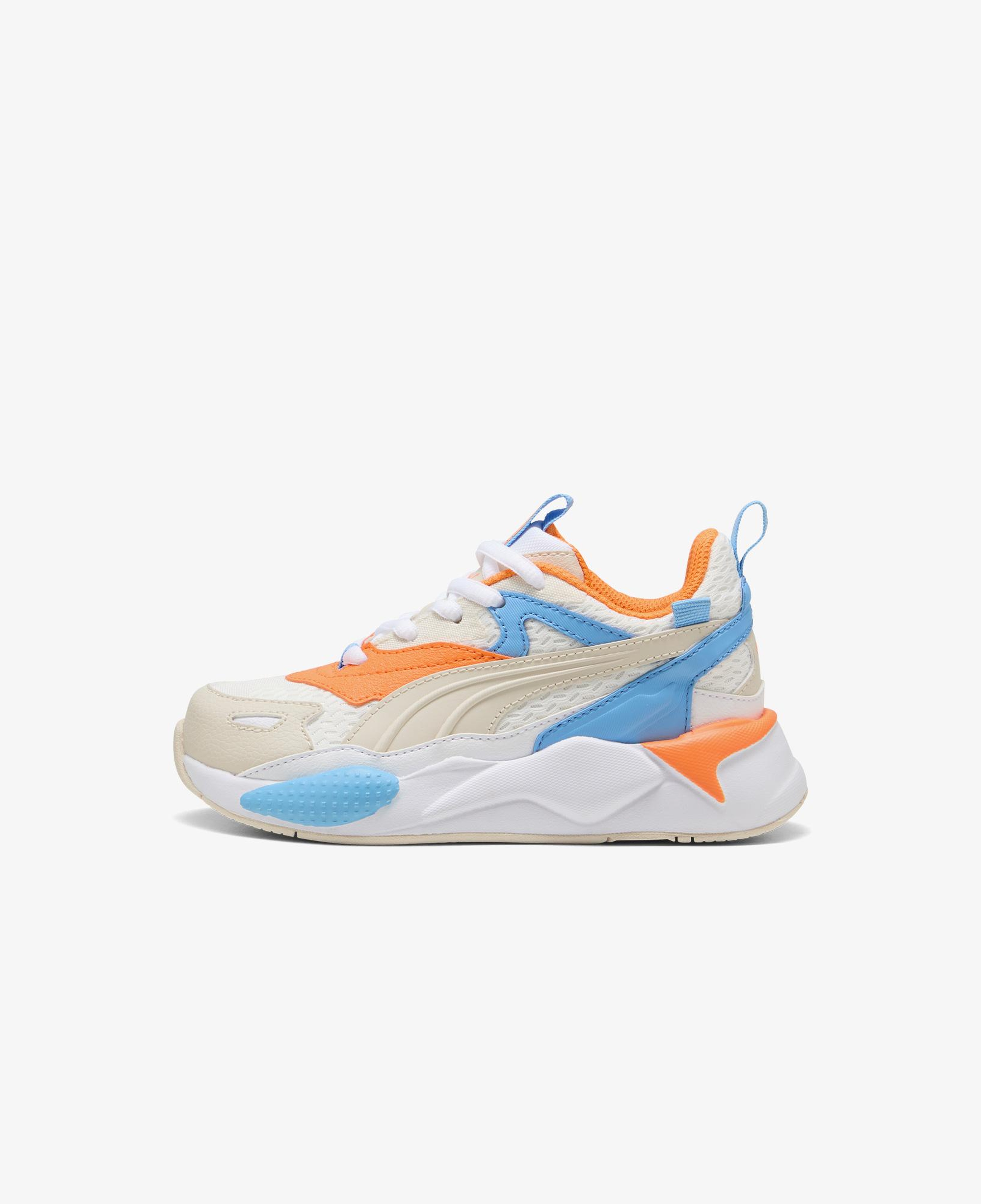 Puma RS-X Efekt Çocuk Turuncu/Mavi Spor Ayakkabı