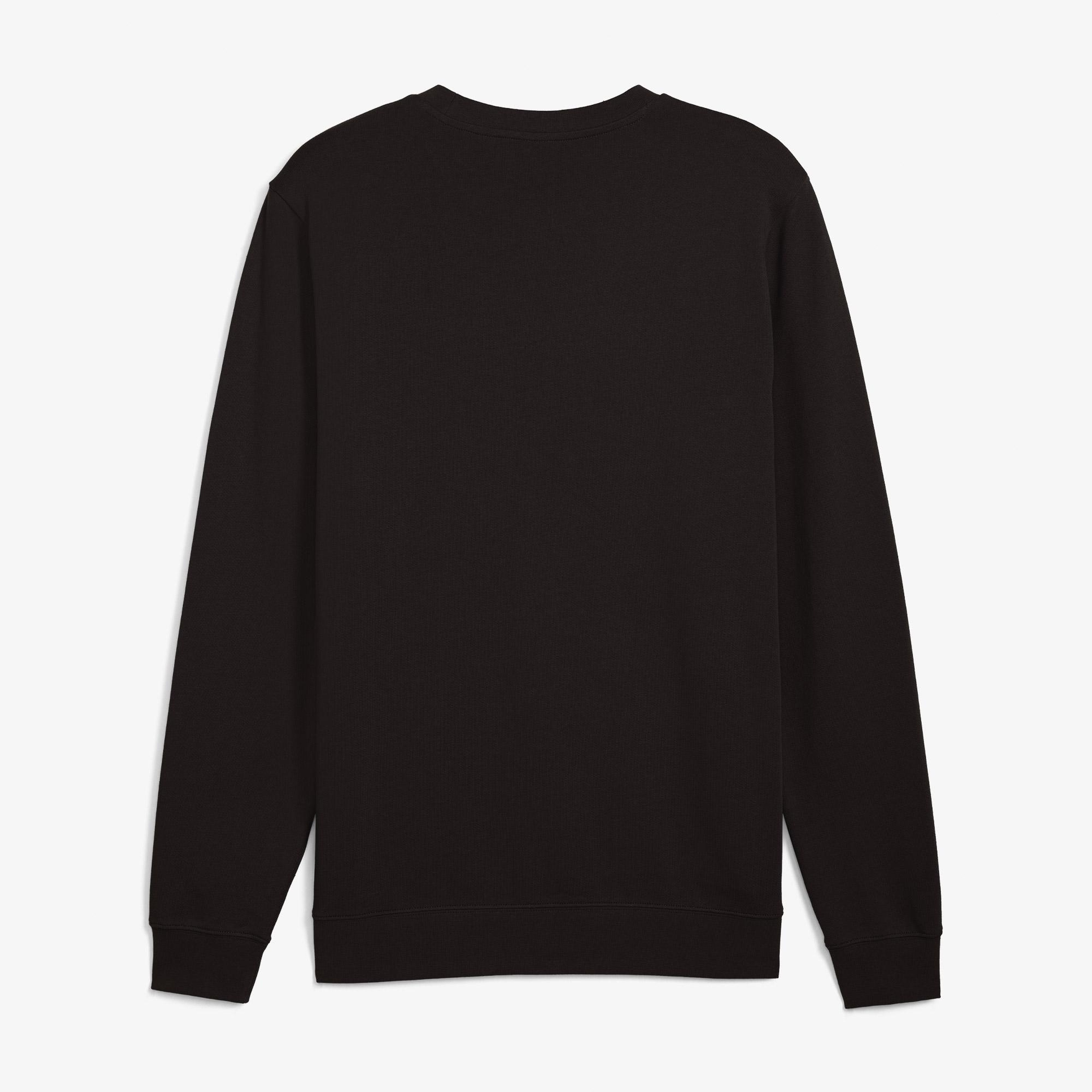 Puma Essentials Elevated Erkek Siyah Uzun Kollu Tişört