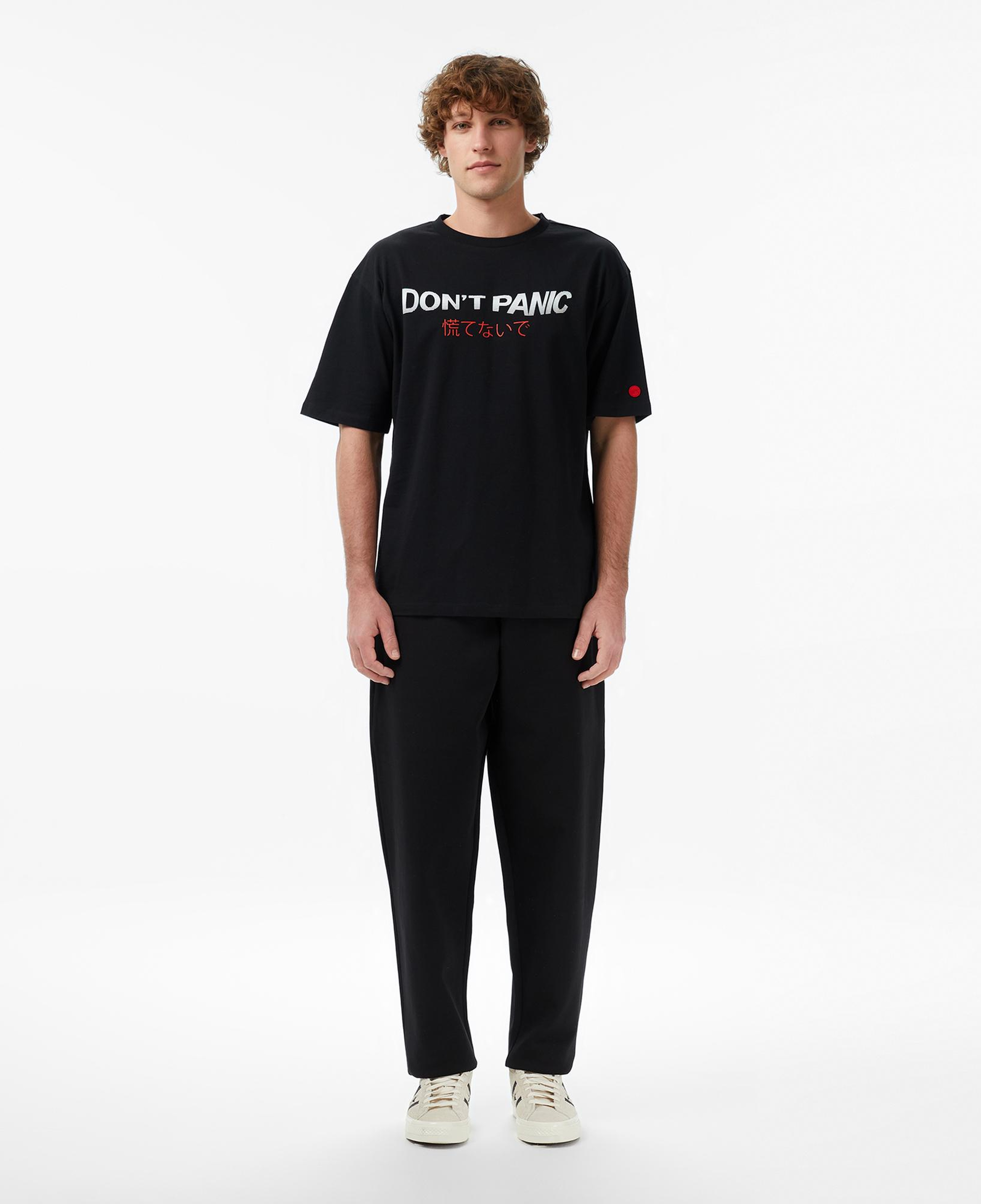 UNITED4 Regular Fit Erkek Siyah T-Shirt