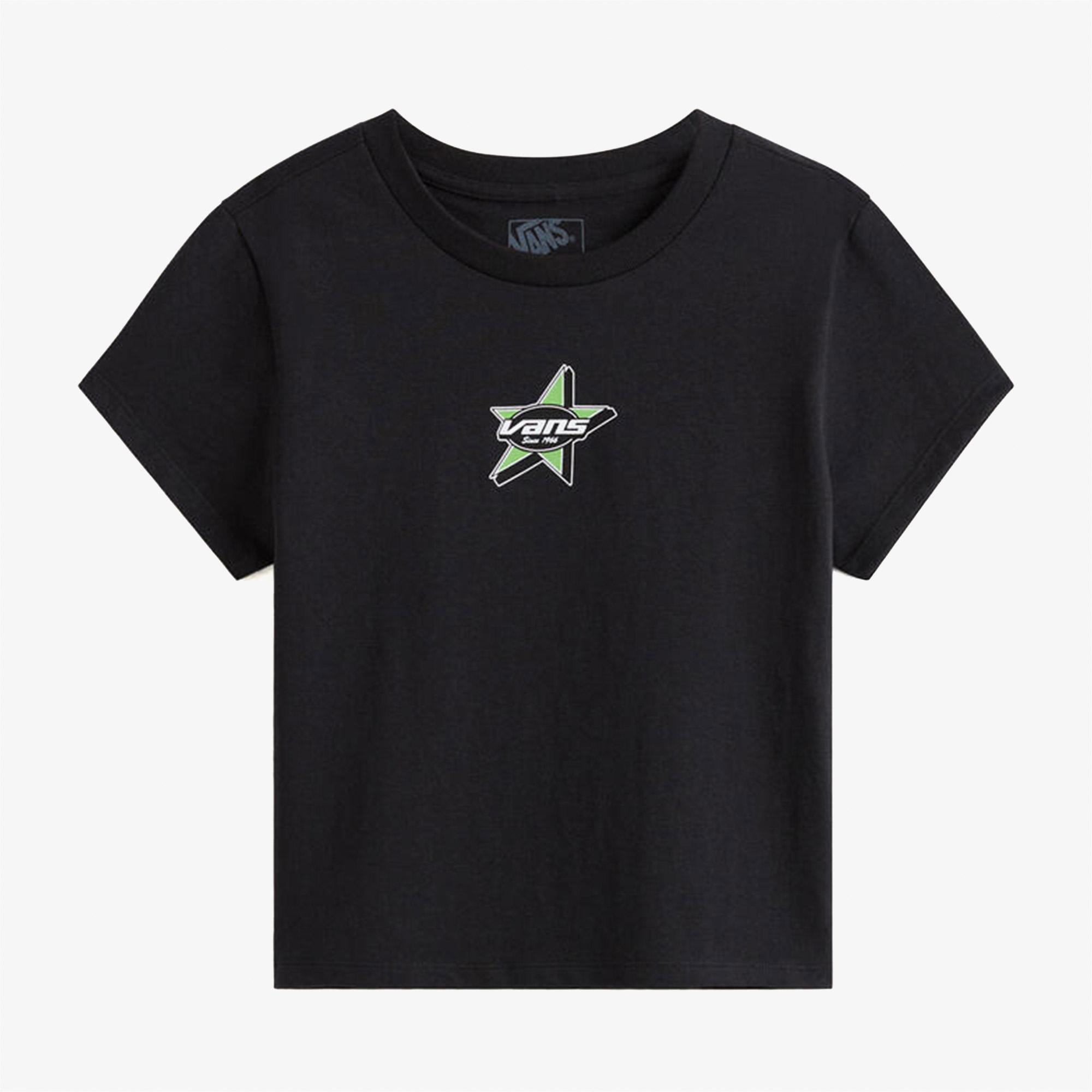 Vans Starmarked Kadın Siyah T-Shirt