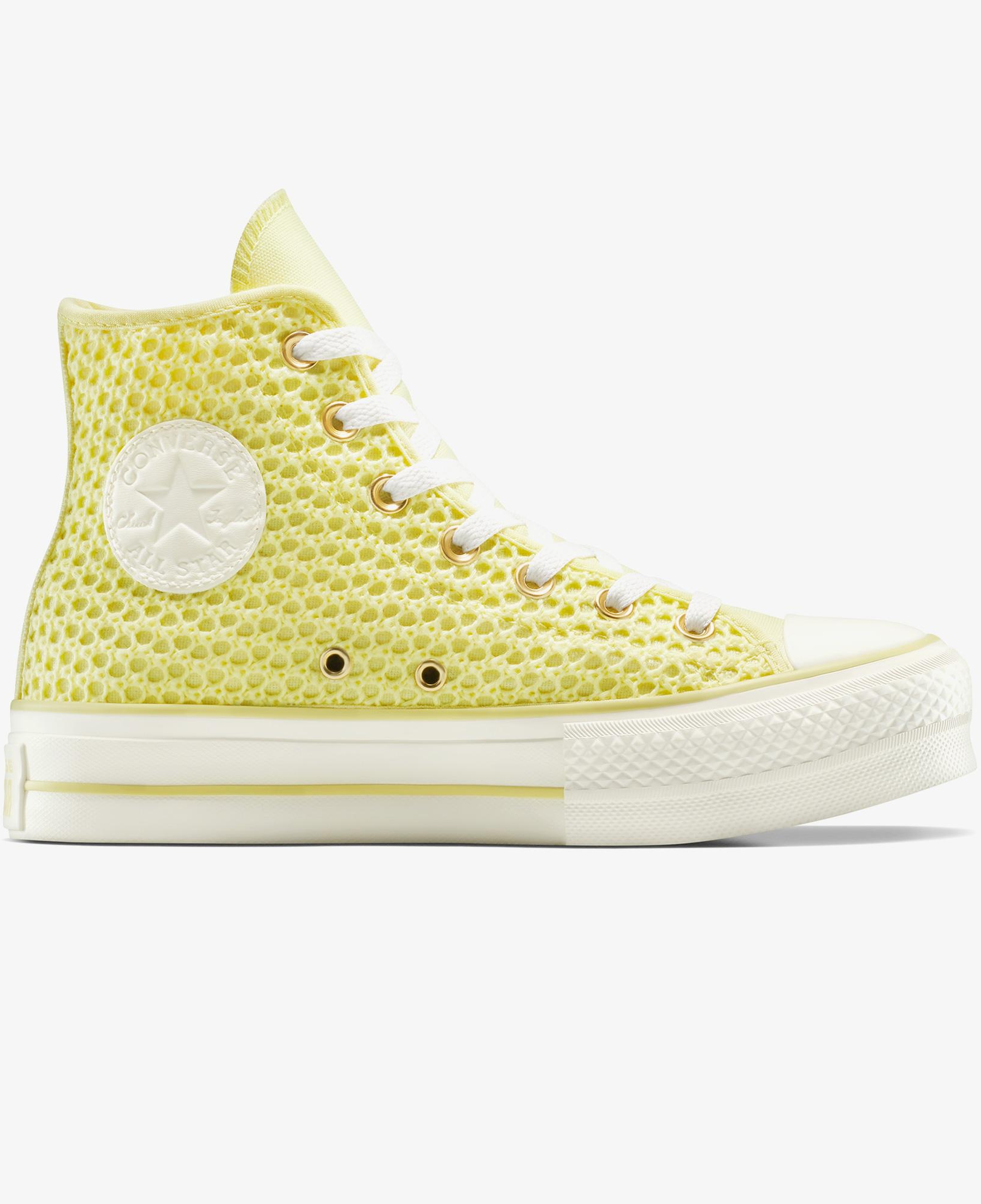 Converse Chuck Taylor All Star Knit Kadın Sarı Sneaker