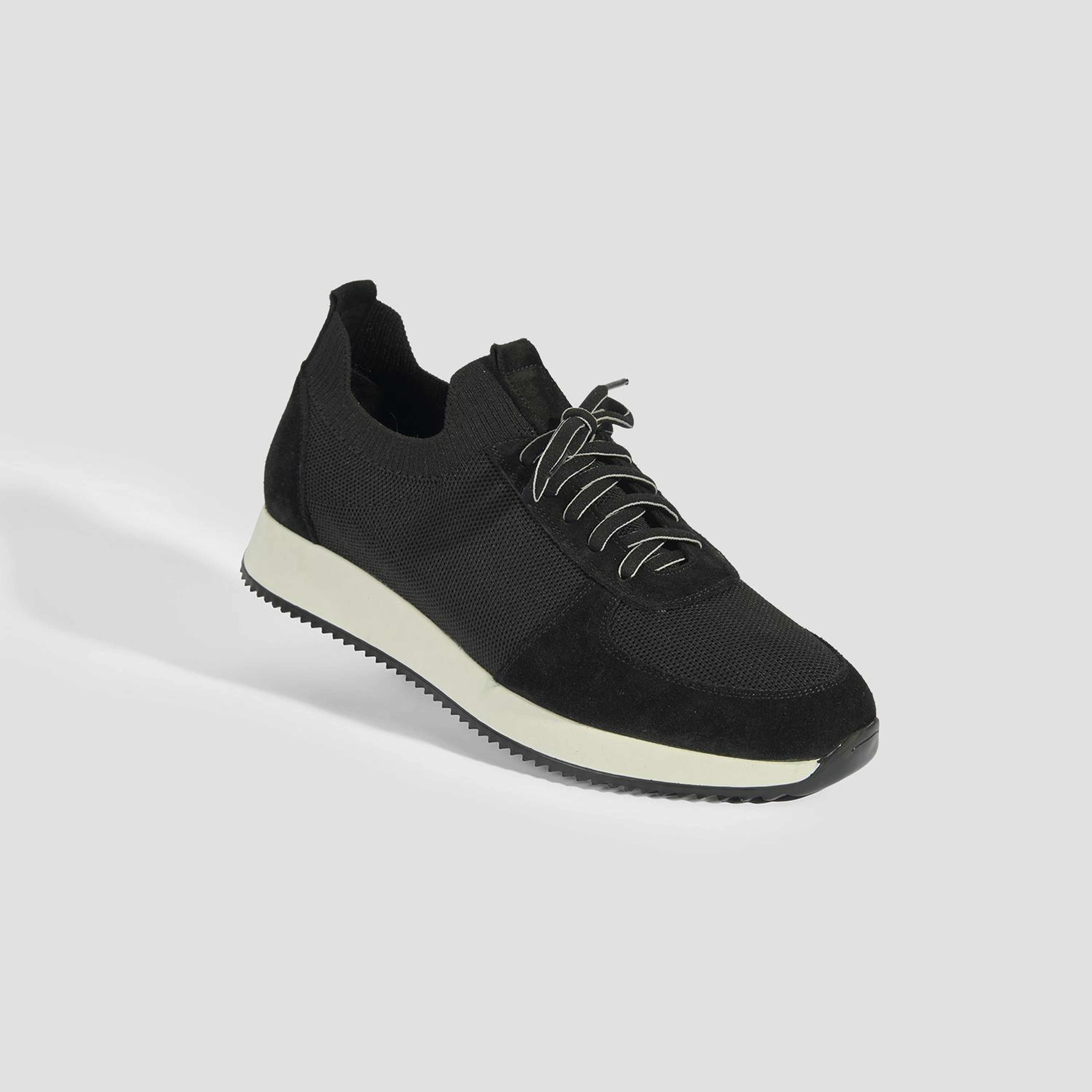 Erkek Siyah Bağcıklı Süet Günlük Ayakkabı