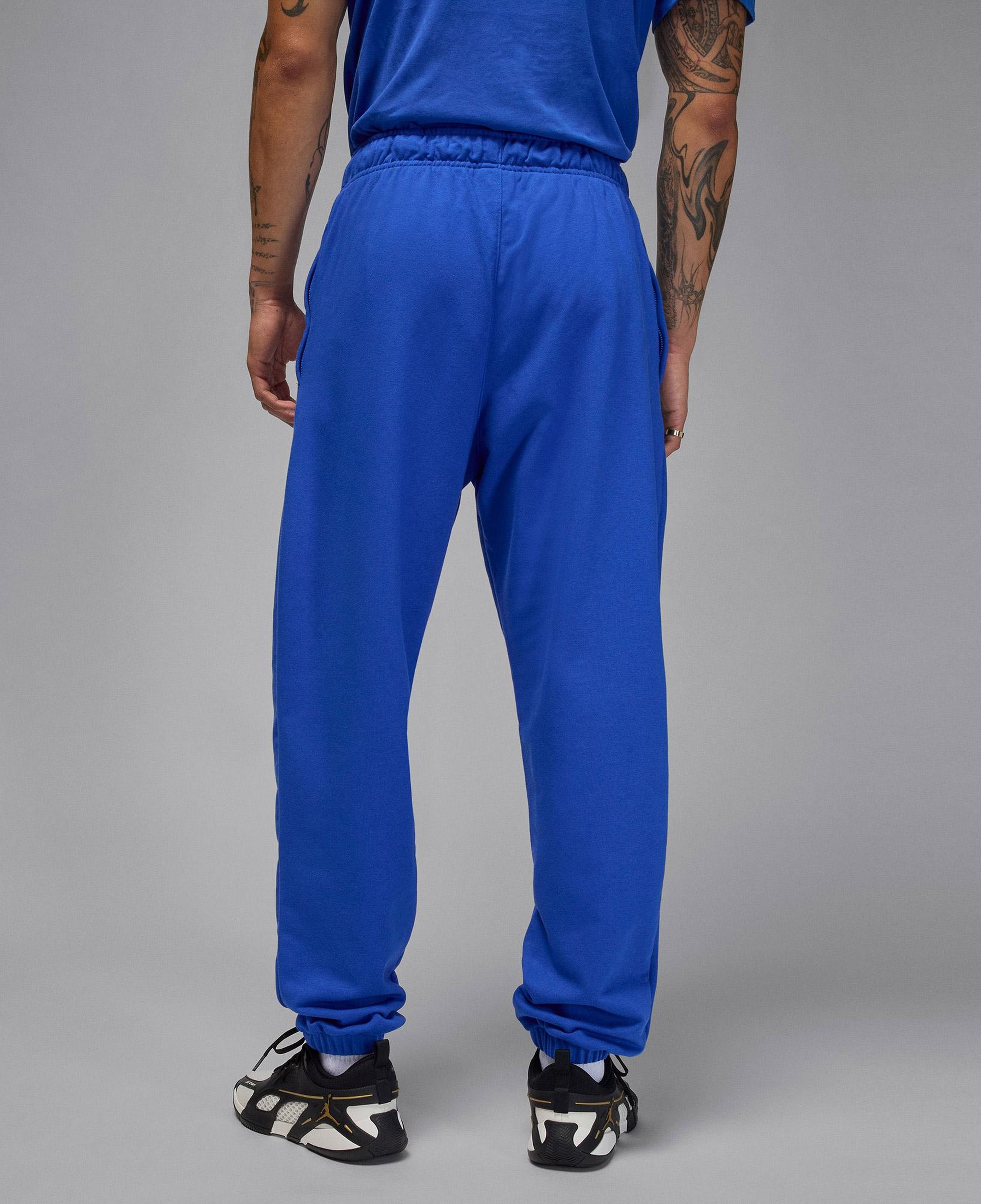 Jordan Dri-Fit Sport Crossover Fleece Erkek Mavi Eşofman Altı