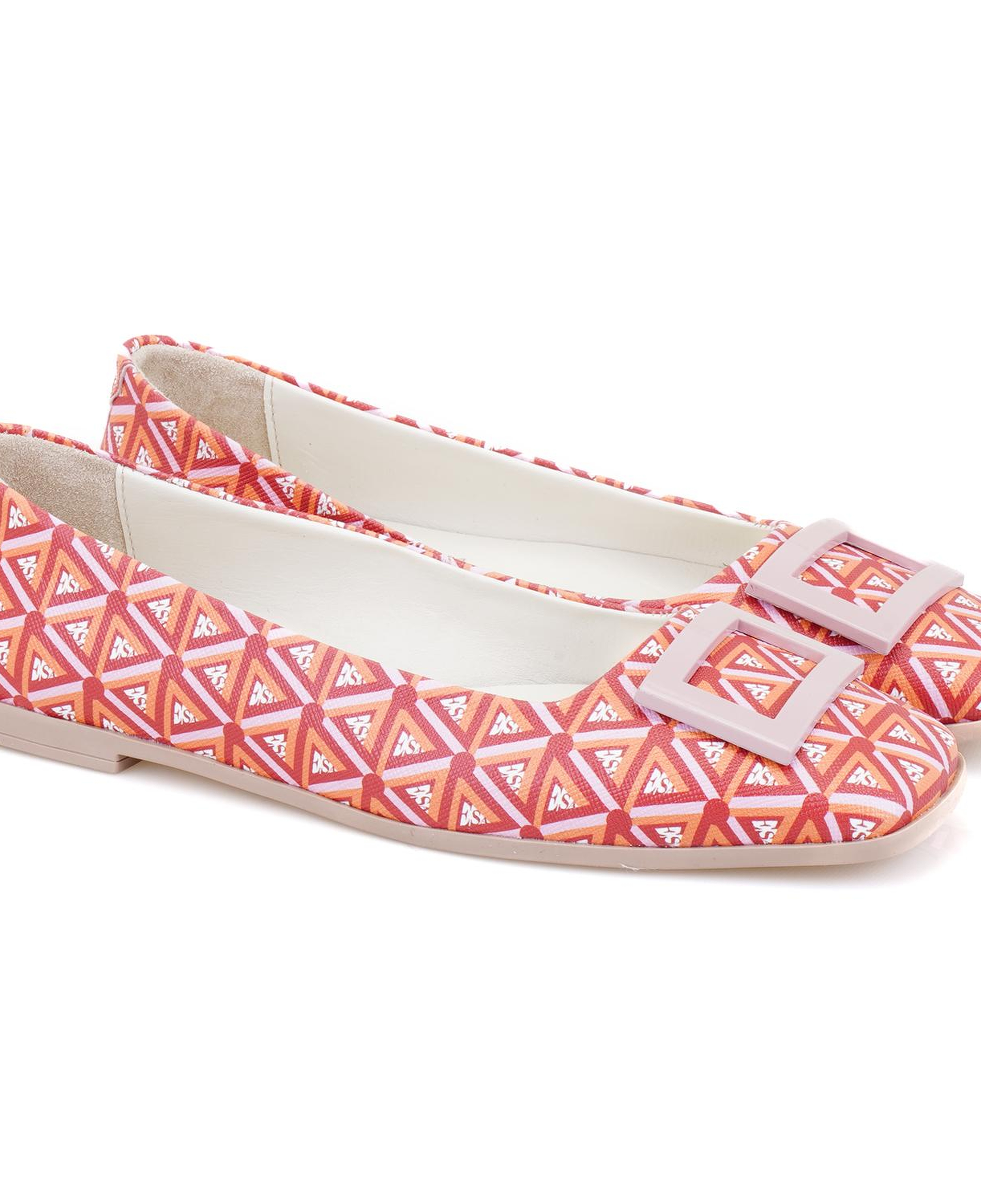 Kadın Kırmızı Monogram Babet