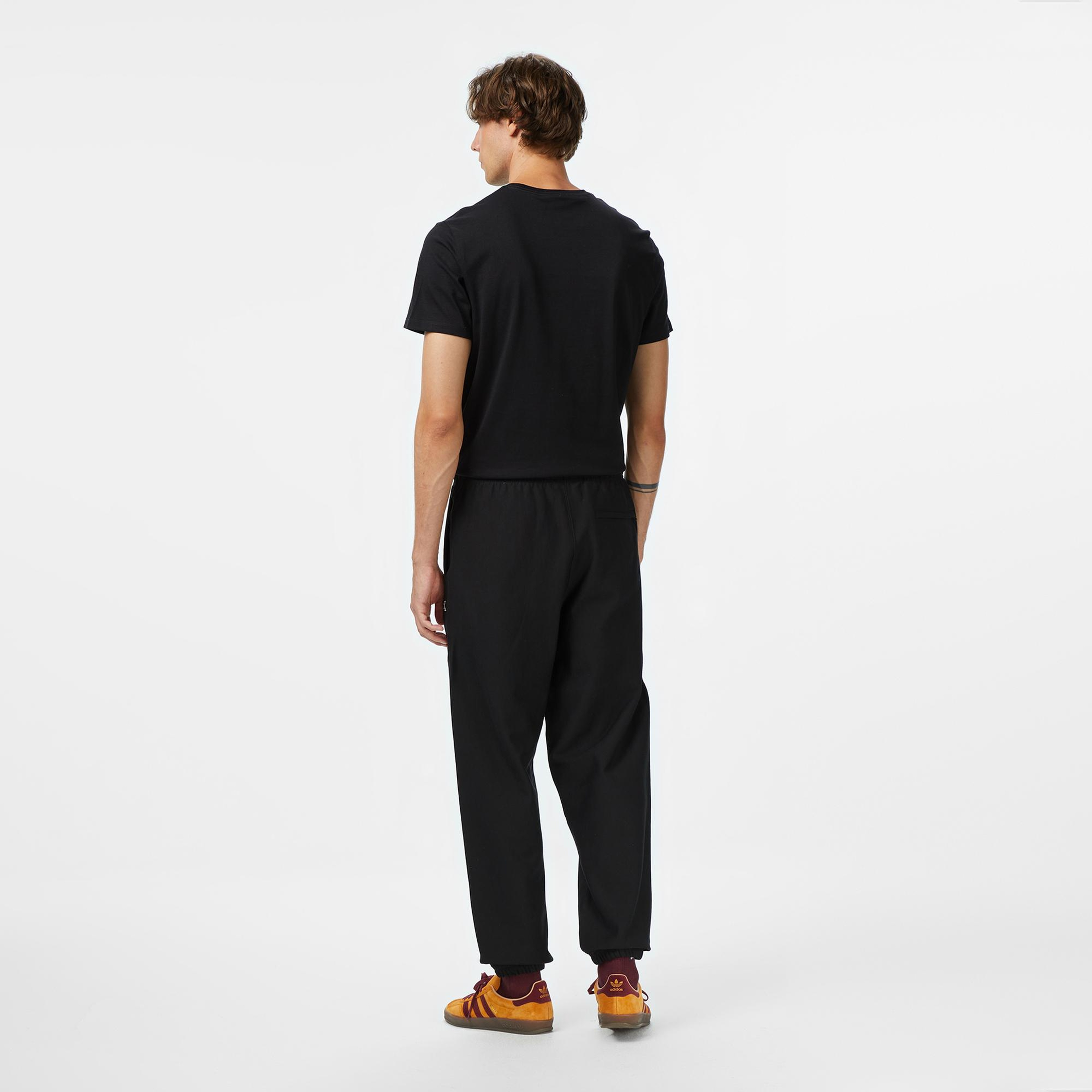 Calvin Klein Premium Terry Monogram Jogger Erkek Siyah Eşofman Altı